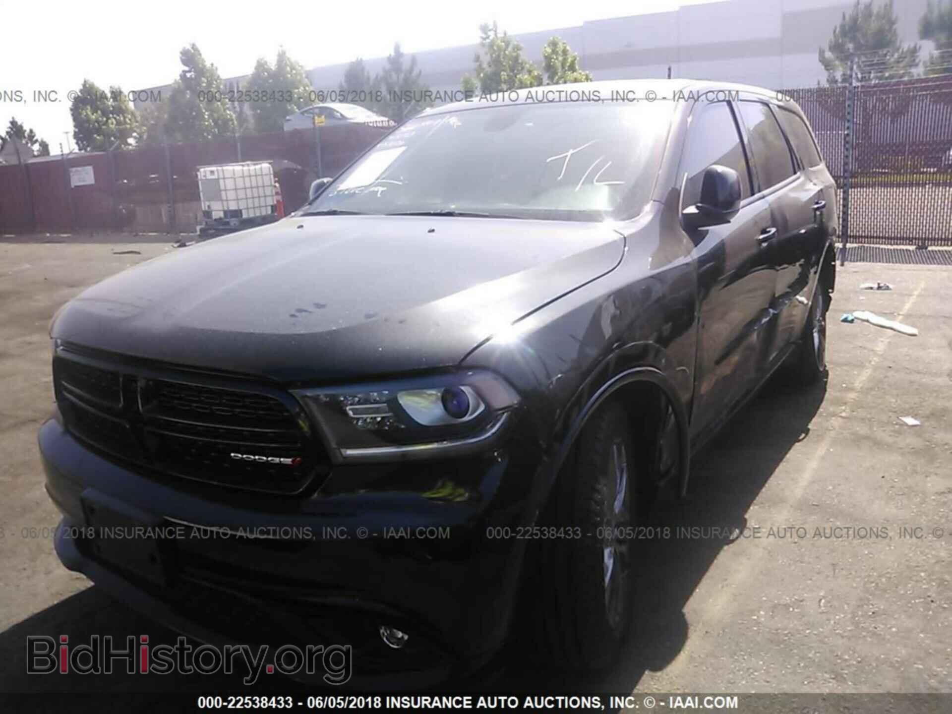 2014 Dodge Durango - VIN: 1C4RDHAG3EC483527 - Фото 2