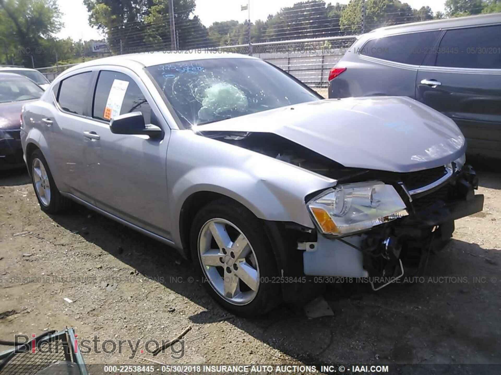Photo 1C3CDZAB8DN510907 - Dodge Avenger 2013