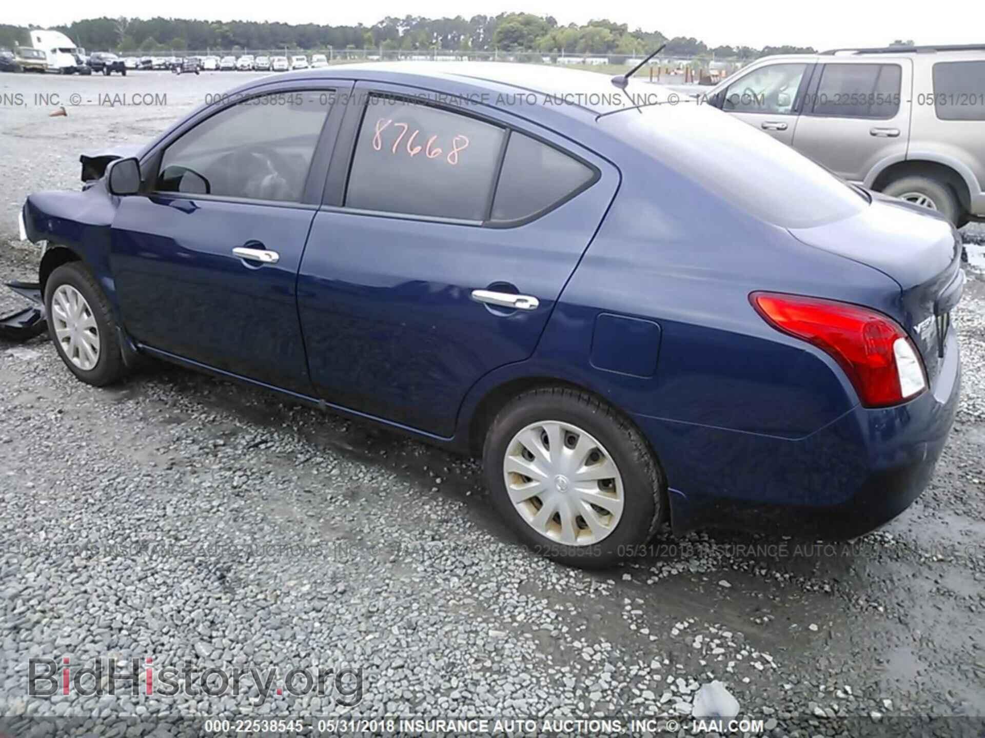2012 Nissan Versa - VIN: 3N1CN7AP0CL934575 - Фото 3