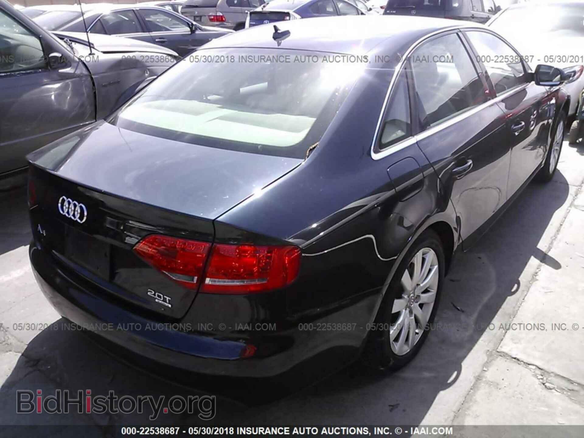 2012 Audi A4 - VIN: WAUBFAFL2CN009012 - Photo 4