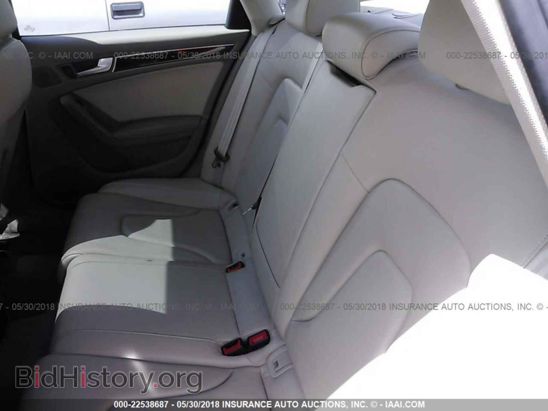 2012 Audi A4 - VIN: WAUBFAFL2CN009012 - Photo 8