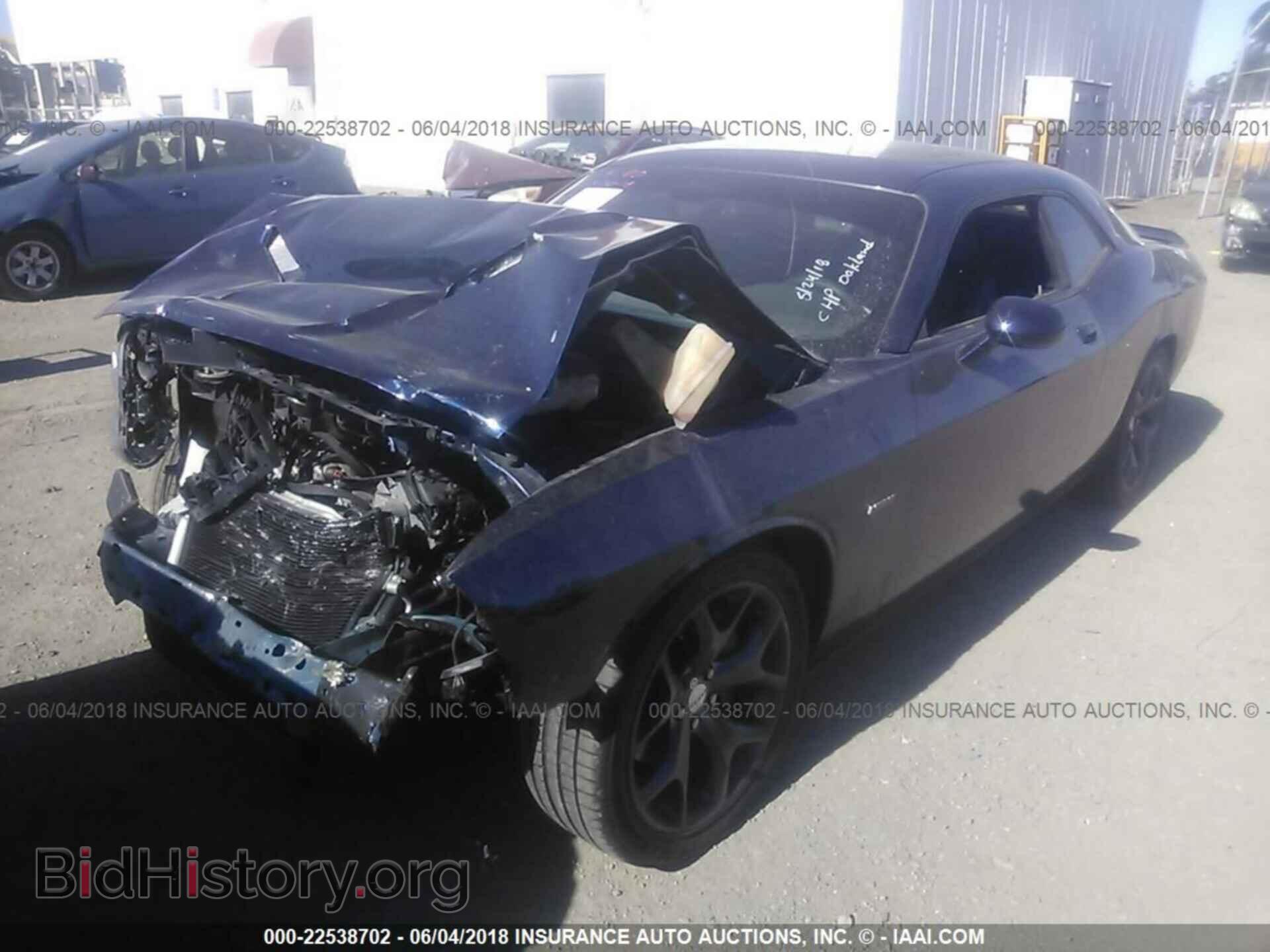 2015 DODGE CHALLENGER - VIN: 2C3CDZBT8FH883223 - Photo 2
