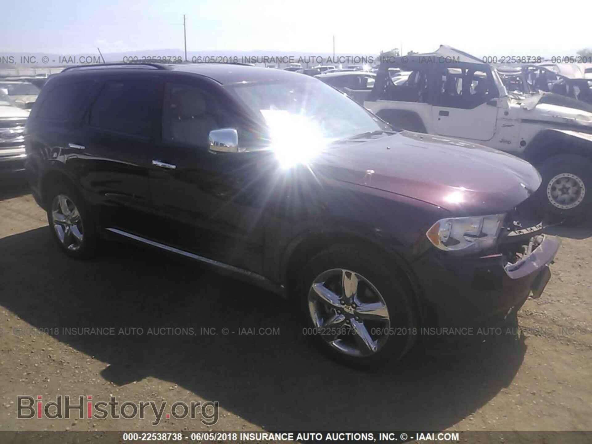 Photo 1C4RDHEG2CC330449 - Dodge Durango 2012