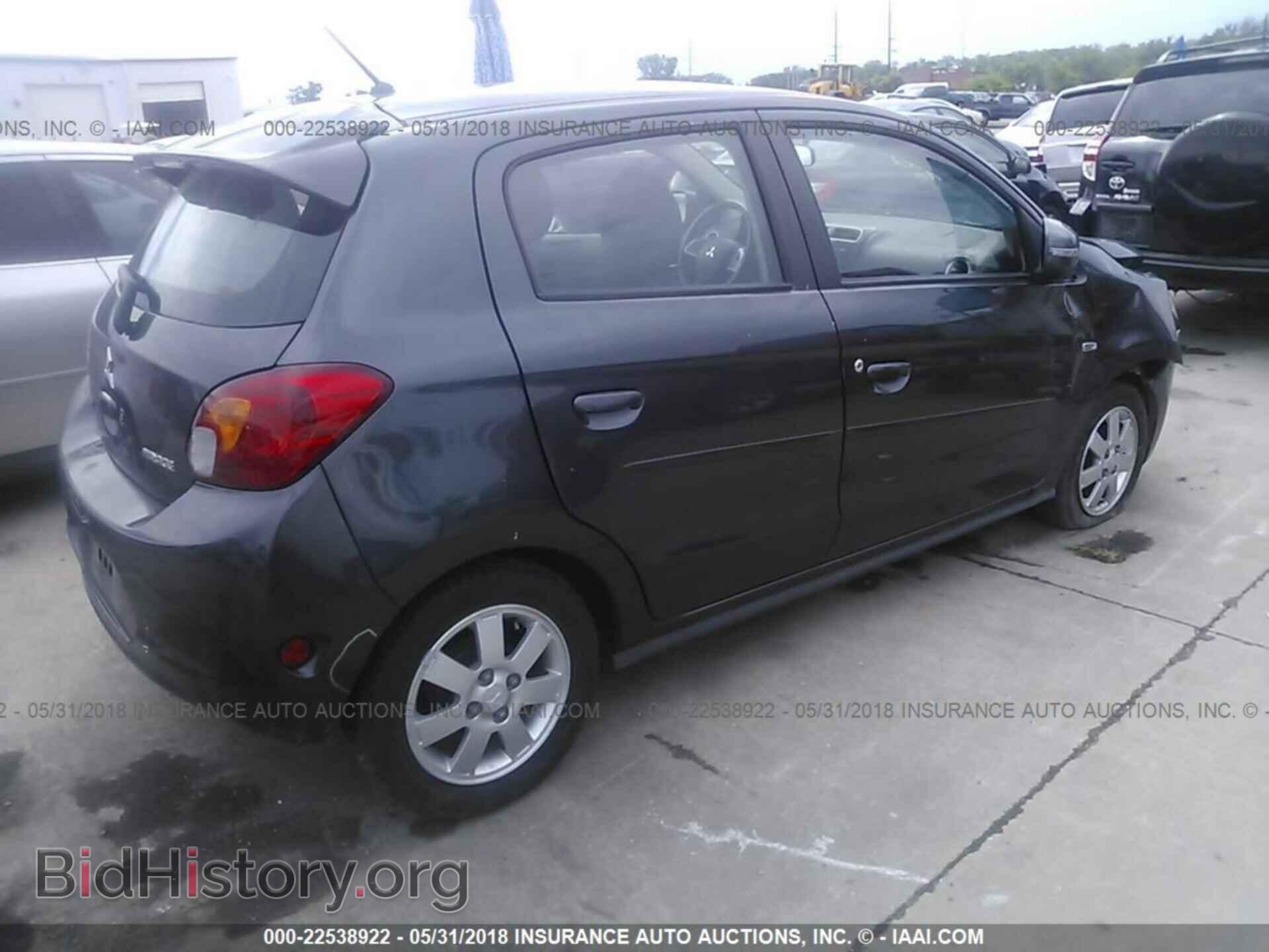 2015 Mitsubishi Mirage - VIN: ML32A4HJ5FH007954 - Фото 4