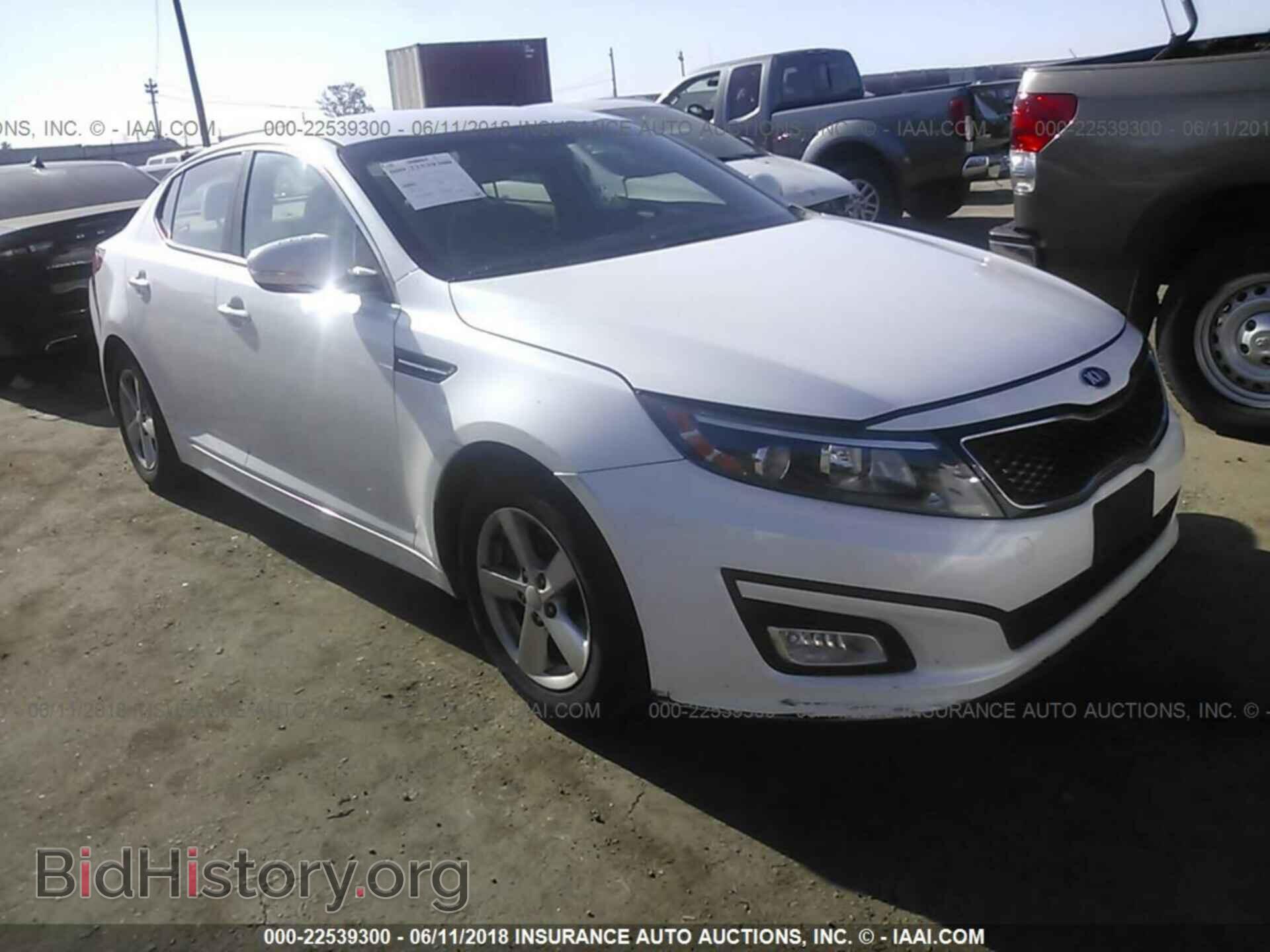 Фотография KNAGM4A70E5515545 - Kia Optima 2014