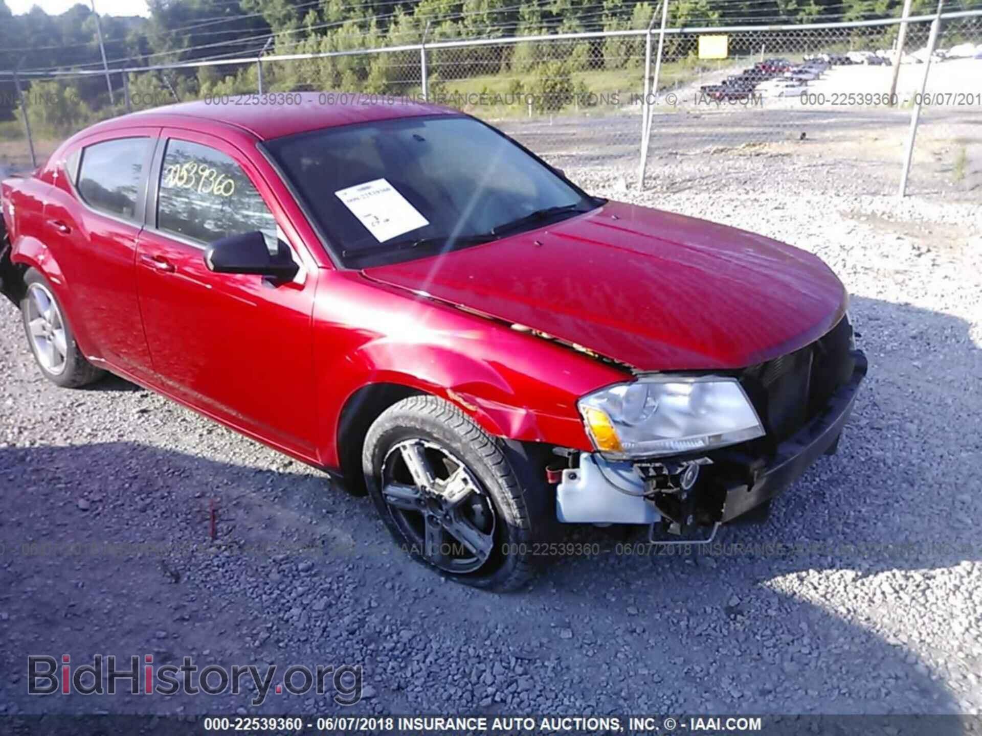 Photo 1C3CDZAB4DN760015 - Dodge Avenger 2013