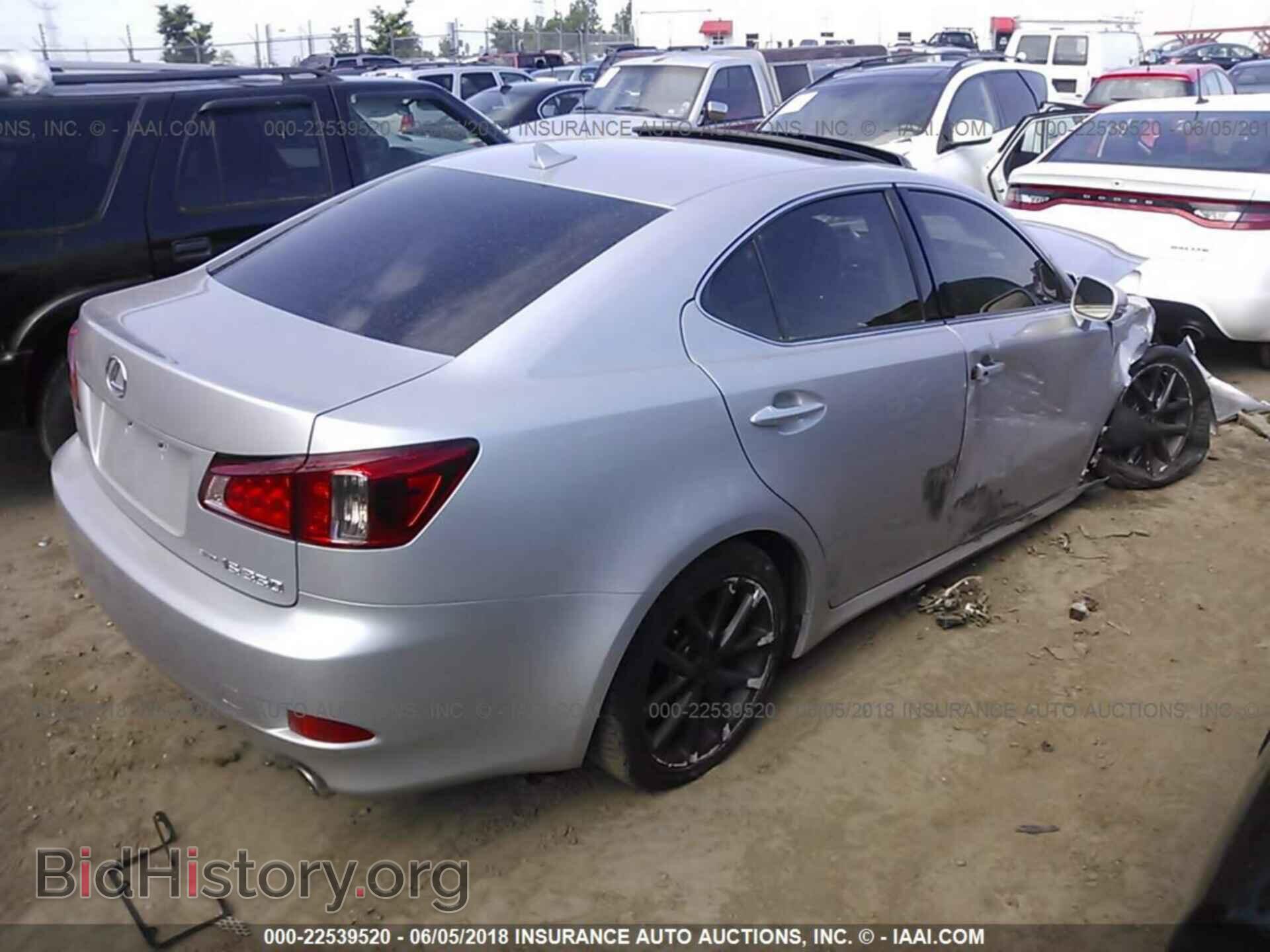 2011 LEXUS IS - VIN: JTHCE5C21B5000716 - Фото 4