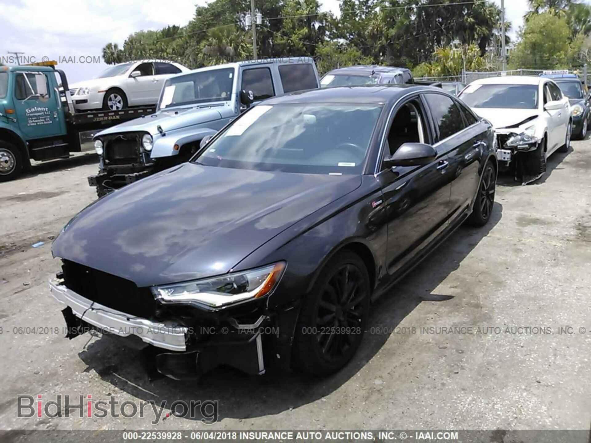 2013 Audi A6 - VIN: WAUHGAFC5DN091231 - Photo 2