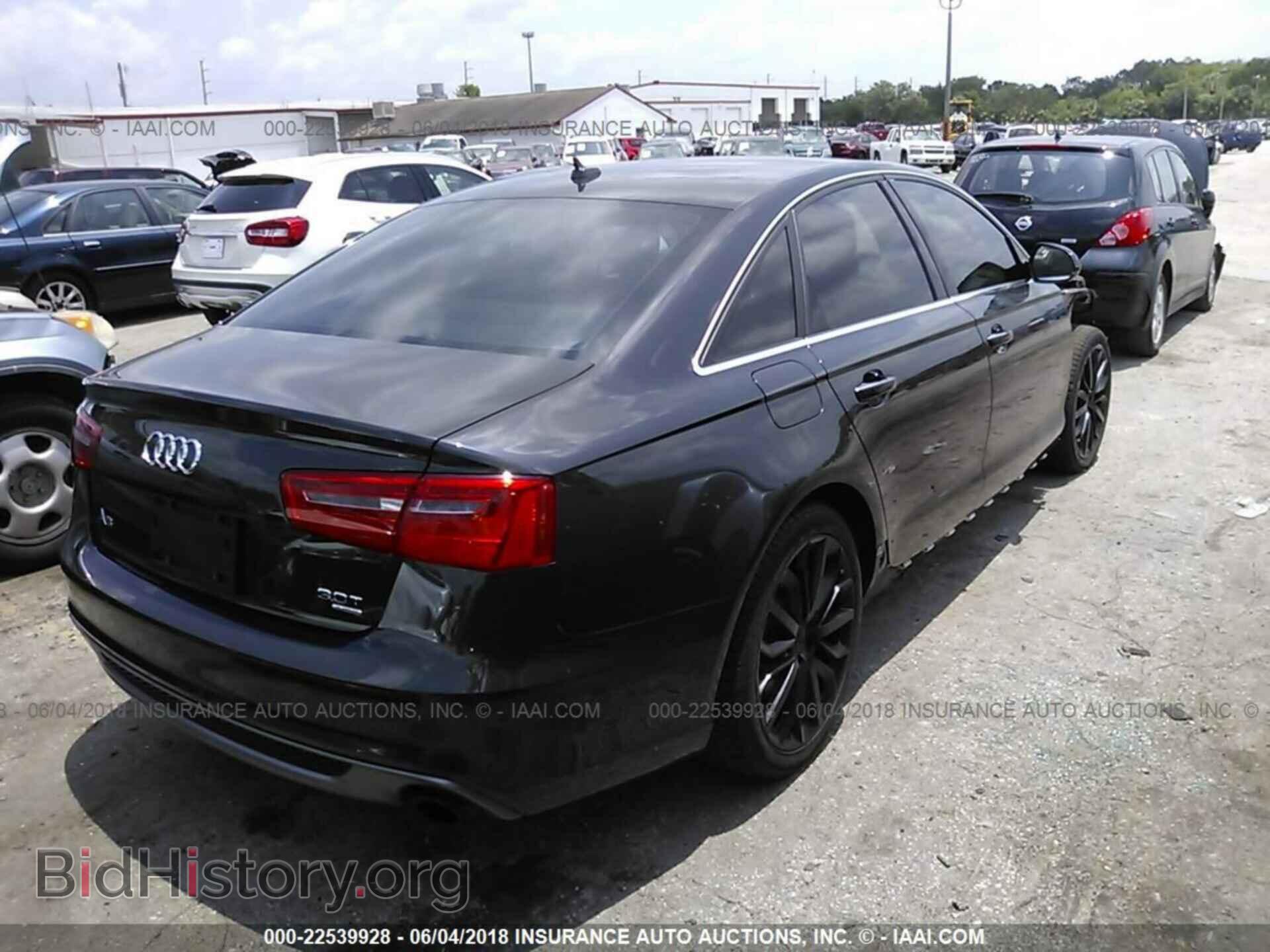 2013 Audi A6 - VIN: WAUHGAFC5DN091231 - Photo 4