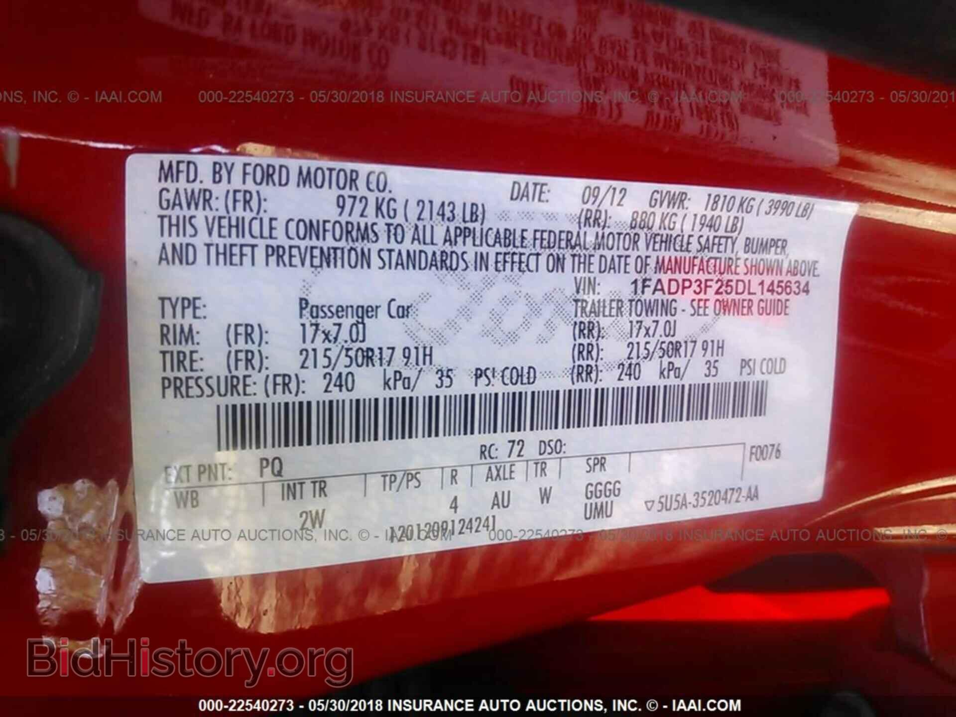 2013 Ford Focus - VIN: 1FADP3F25DL145634 - Photo 9