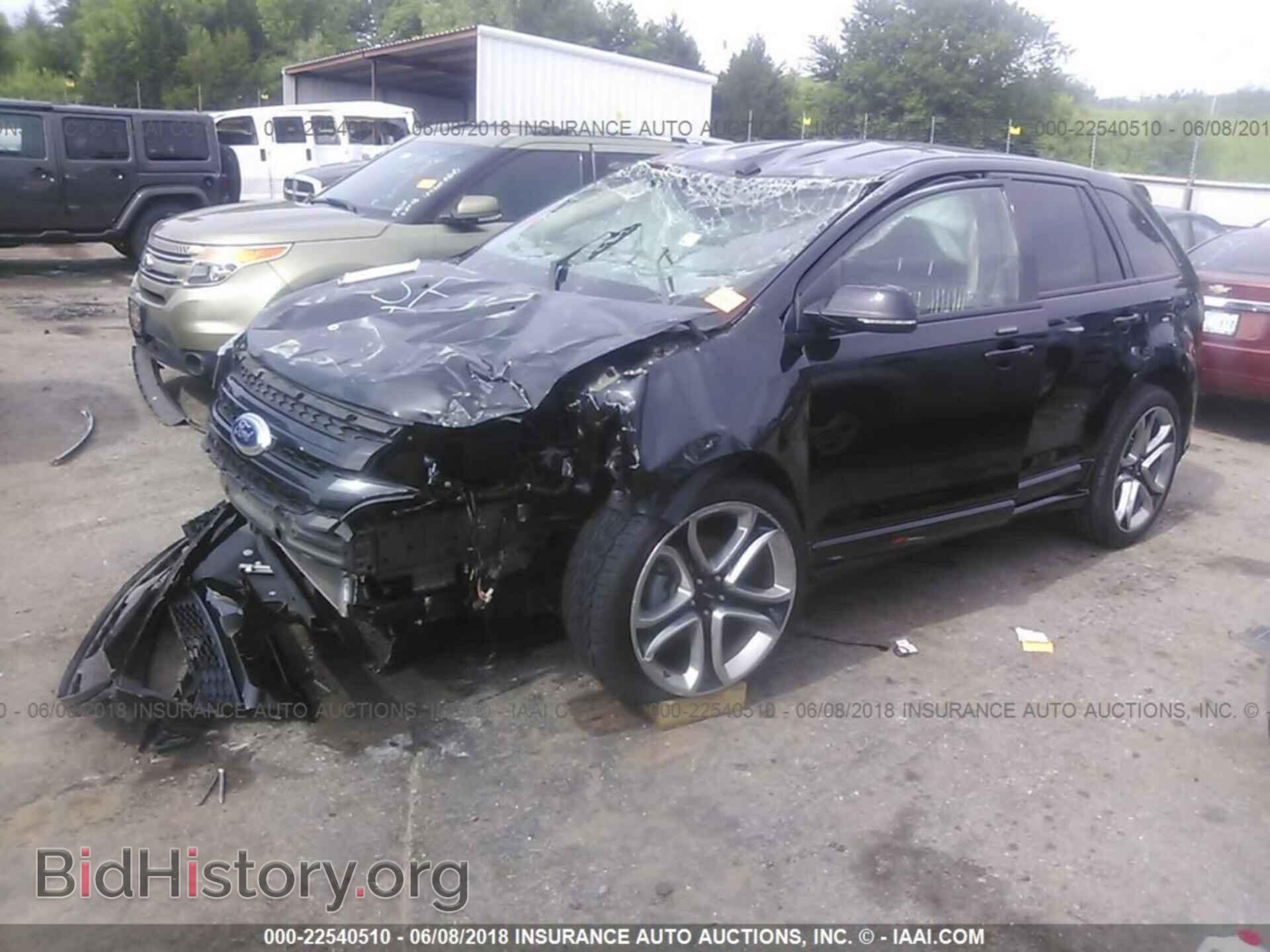 2014 Ford Edge - VIN: 2FMDK3AK4EBB27851 - Фото 2