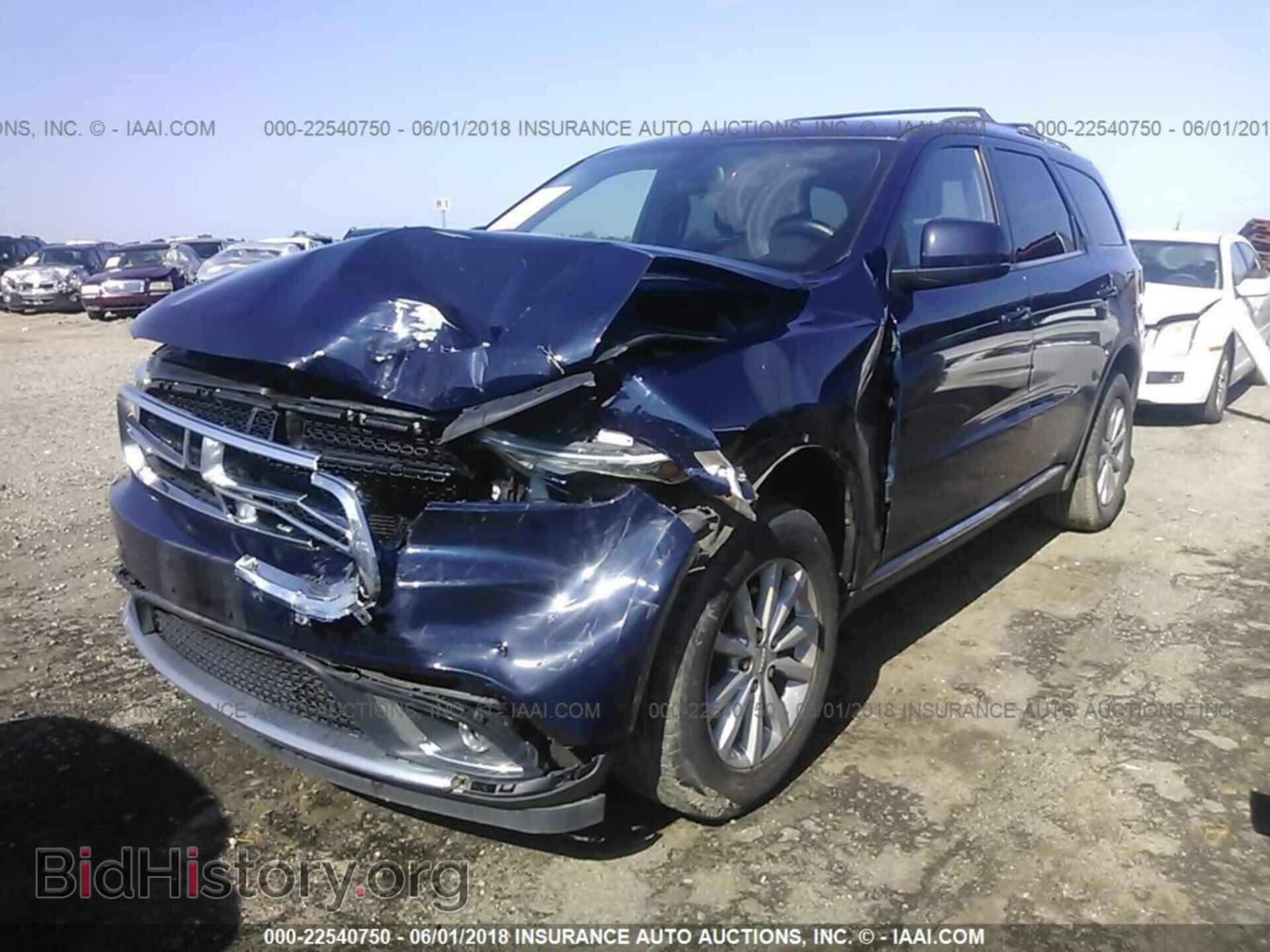 2014 Dodge Durango - VIN: 1C4RDJAG7EC345593 - Photo 2