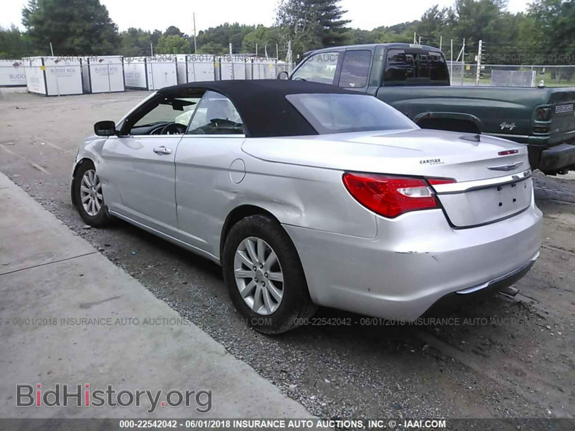 2012 Chrysler 200 - VIN: 1C3BCBEB1CN162849 - Фото 3