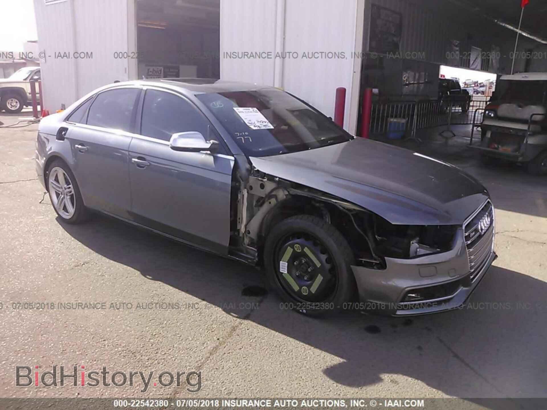 Фотография WAUBGAFL5EA137915 - Audi S4 2014