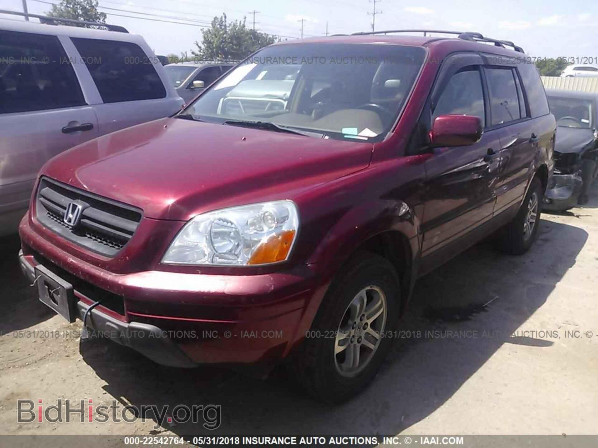 2005 HONDA PILOT - VIN: 2HKYF18605H541768 - Фото 2