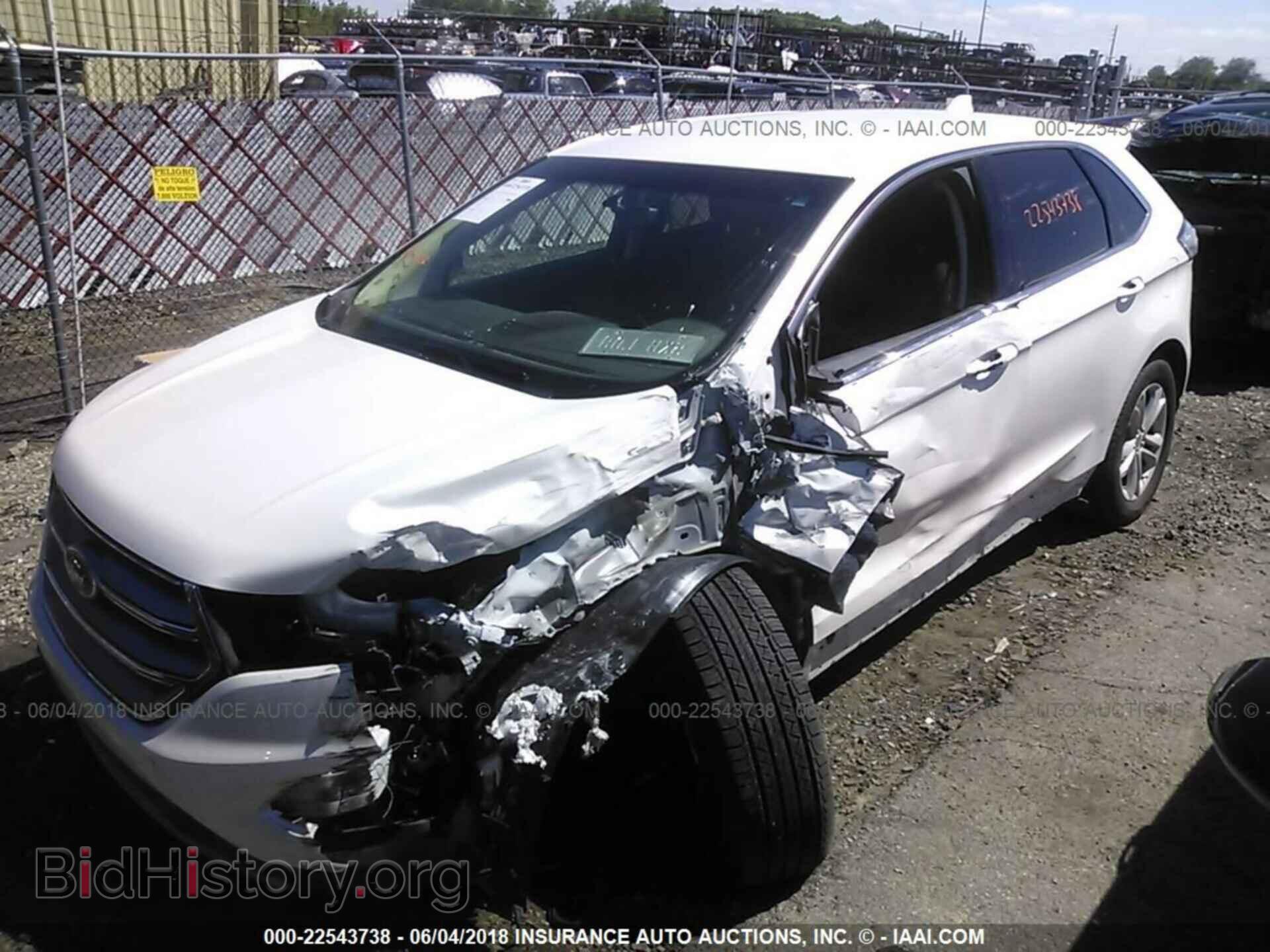 2016 Ford Edge - VIN: 2FMPK4J84GBC51239 - Фото 2