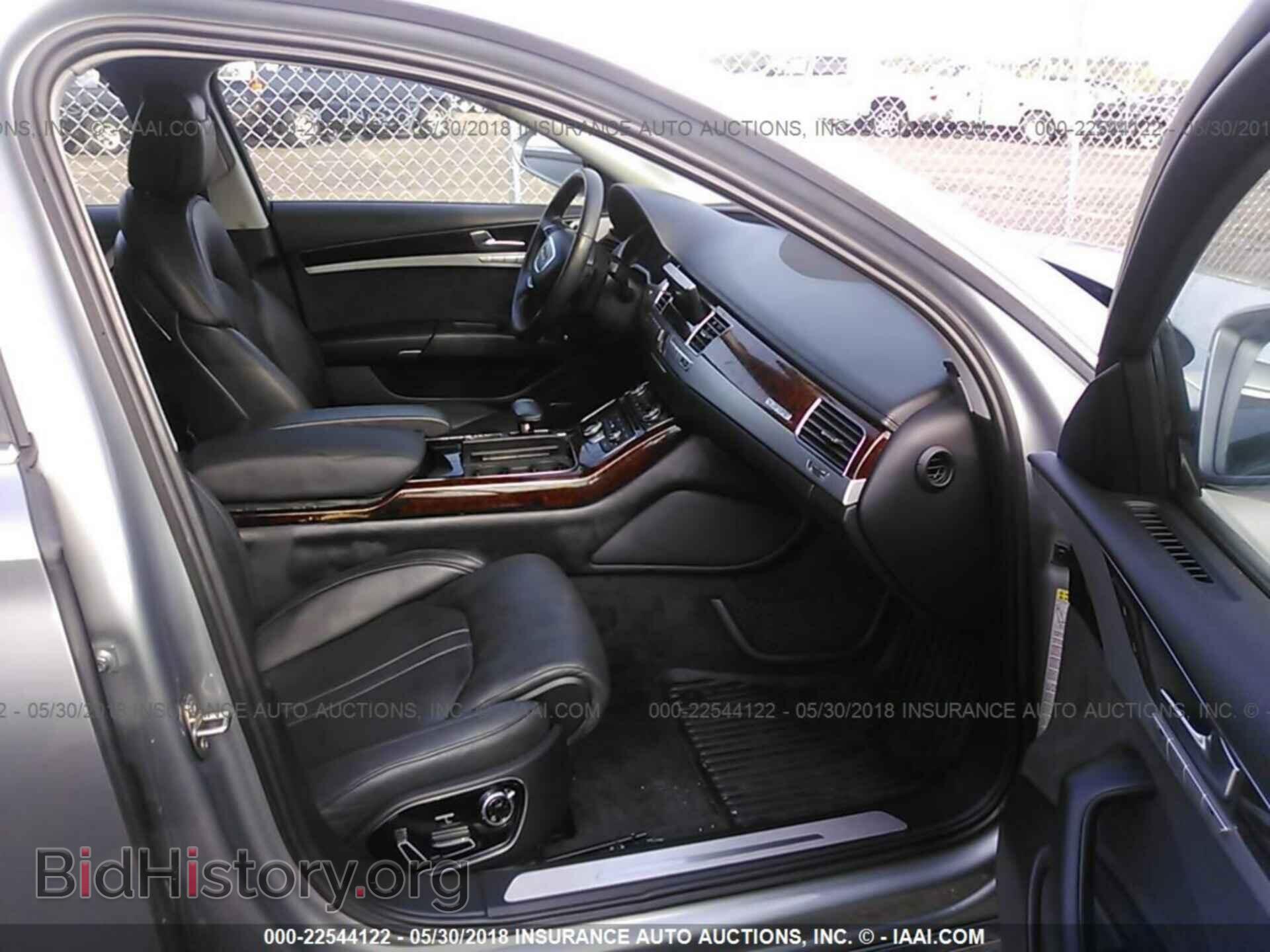 2013 Audi A8 - VIN: WAUAGAFD2DN012205 - Фото 5