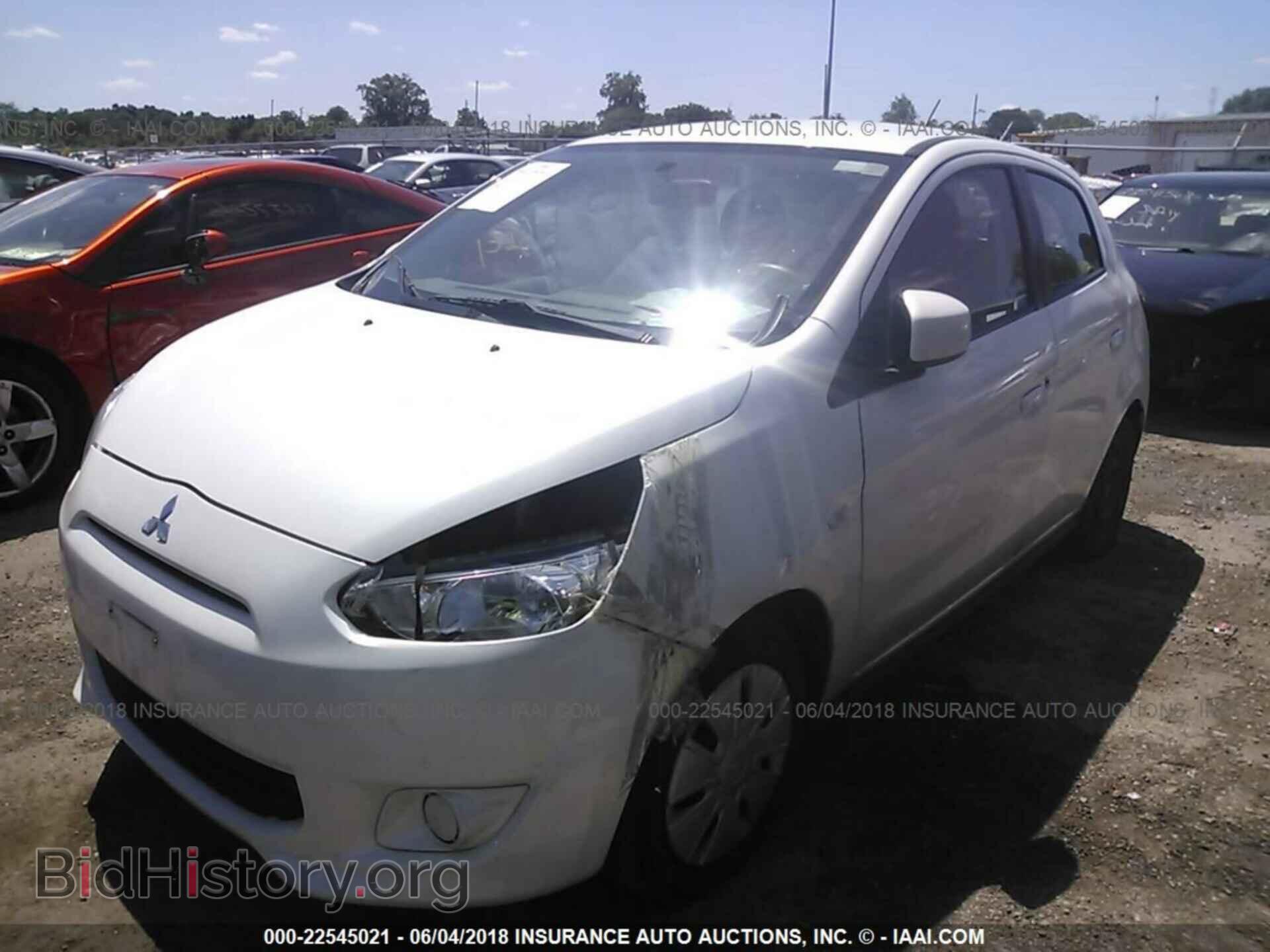2015 Mitsubishi Mirage - VIN: ML32A3HJ6FH040942 - Фото 2