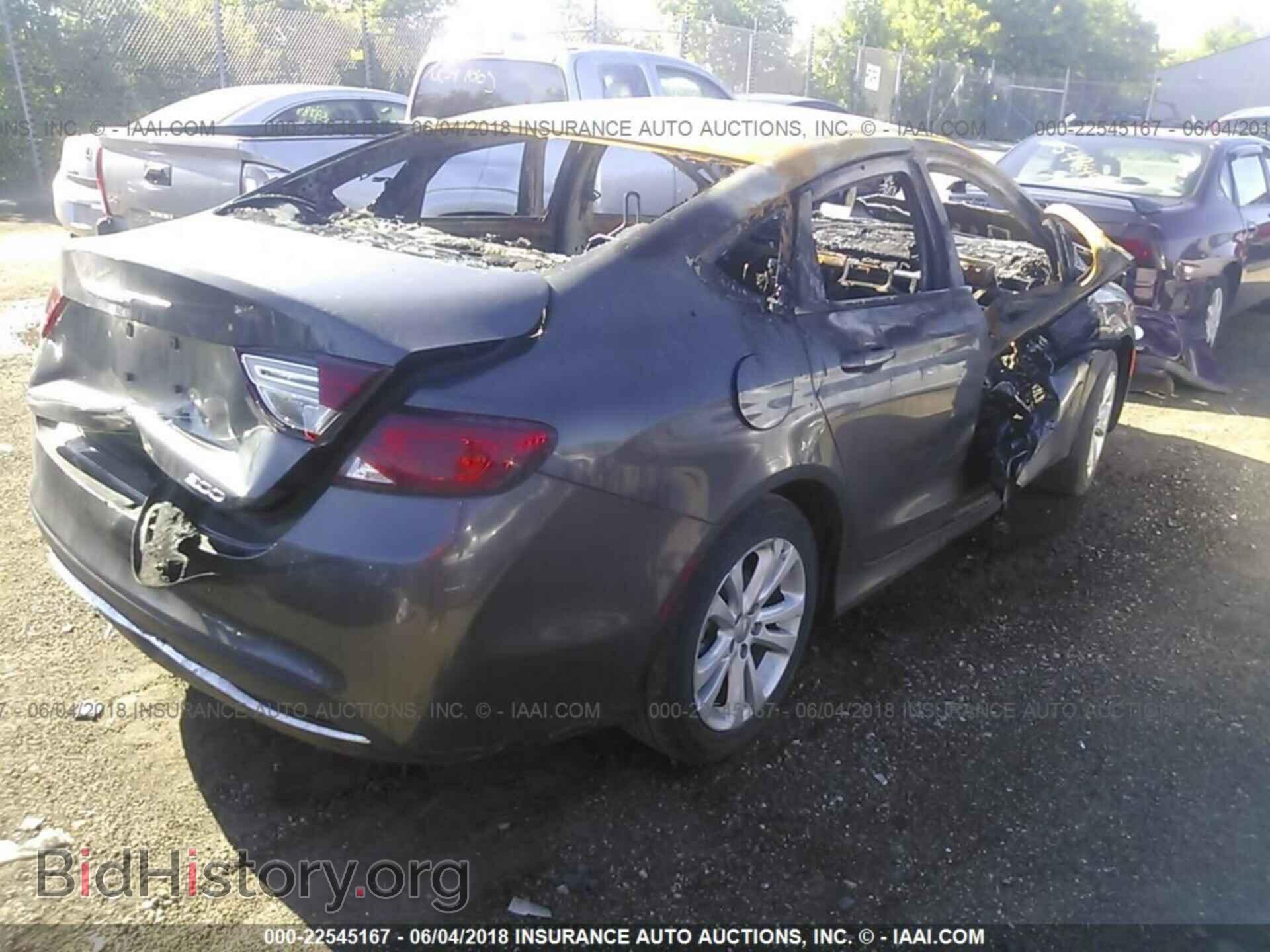 2015 Chrysler 200 - VIN: 1C3CCCAB3FN554302 - Фото 4