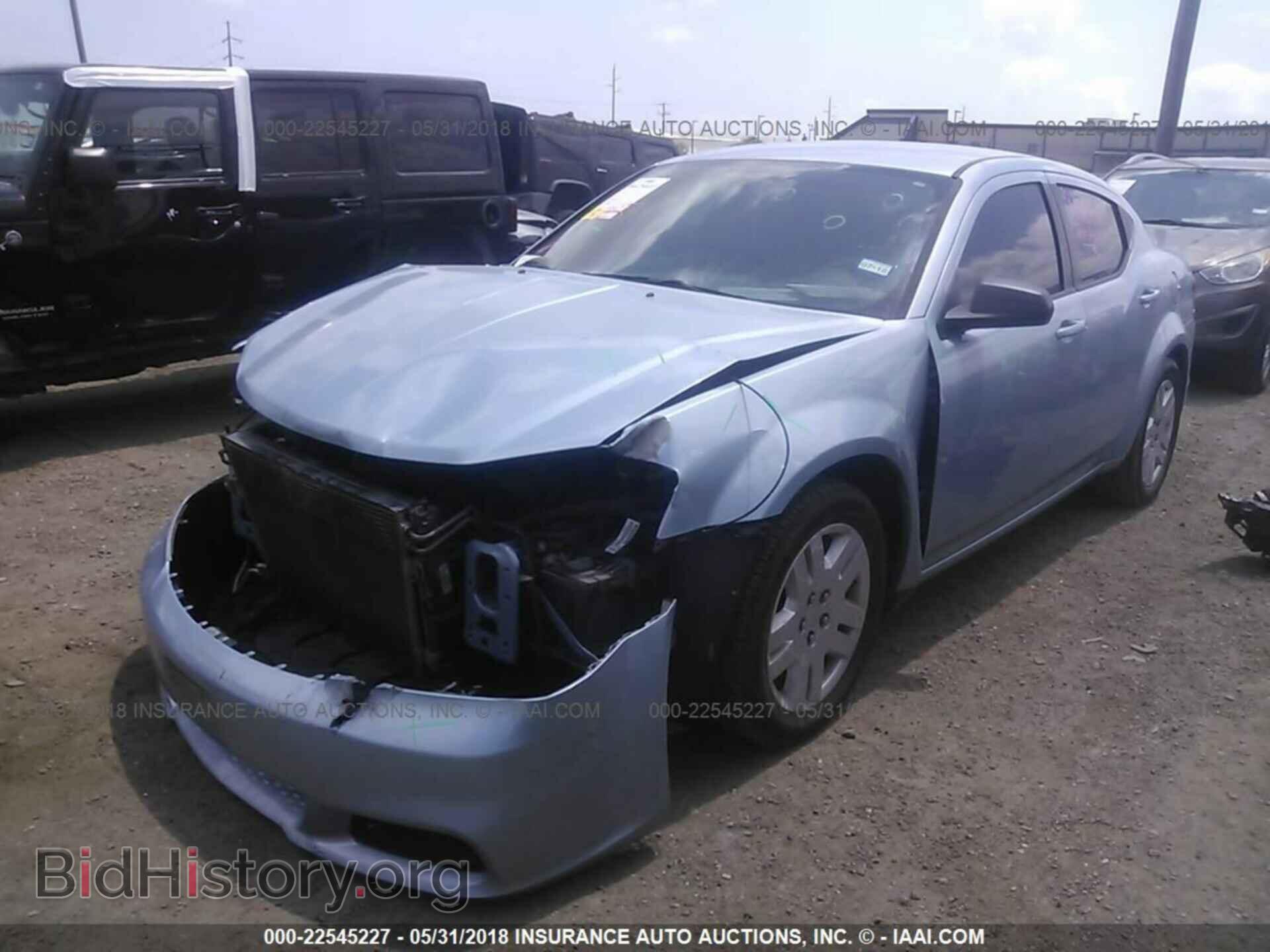 2013 Dodge Avenger - VIN: 1C3CDZAB8DN617794 - Фото 2