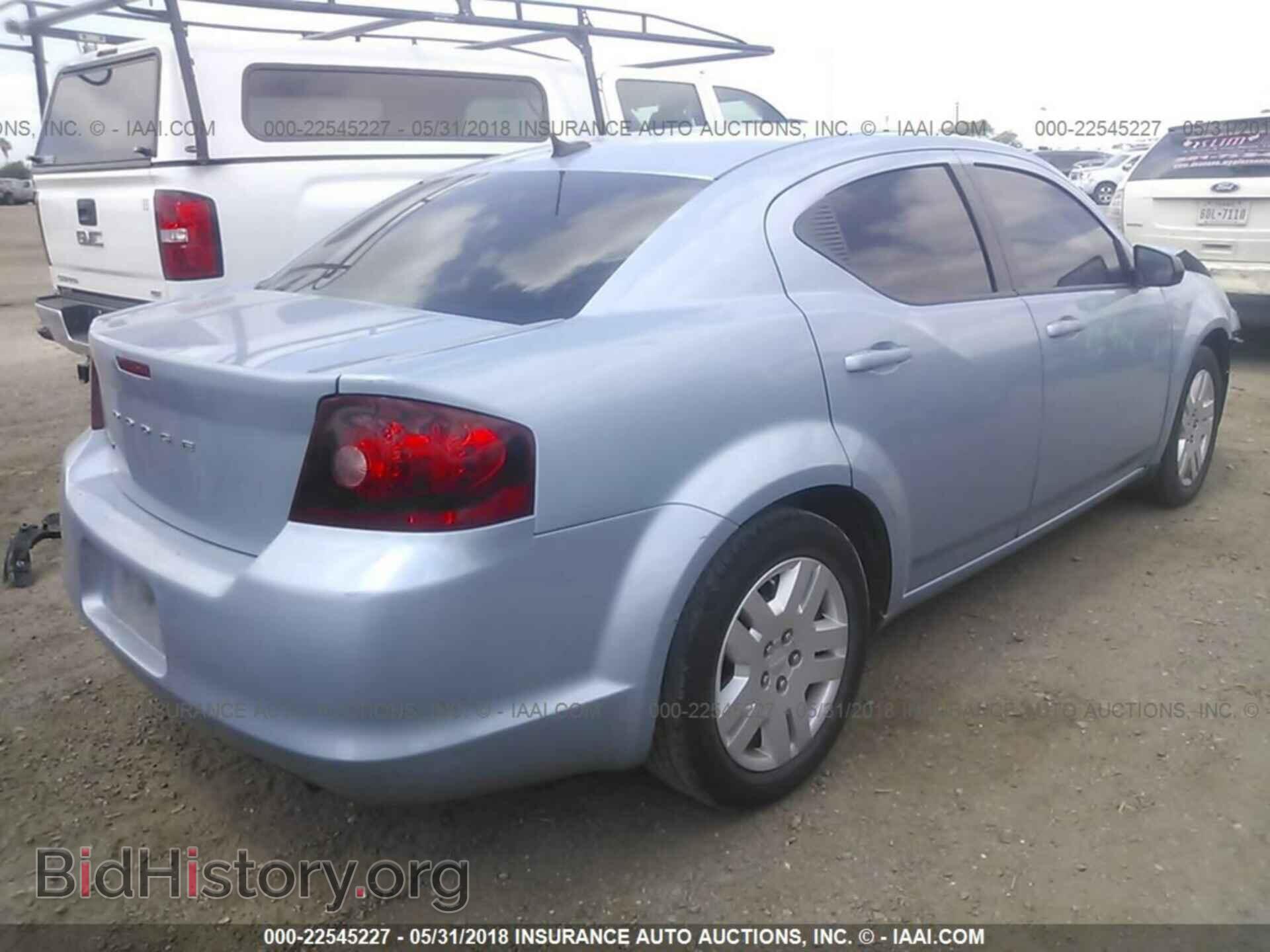 2013 Dodge Avenger - VIN: 1C3CDZAB8DN617794 - Фото 4