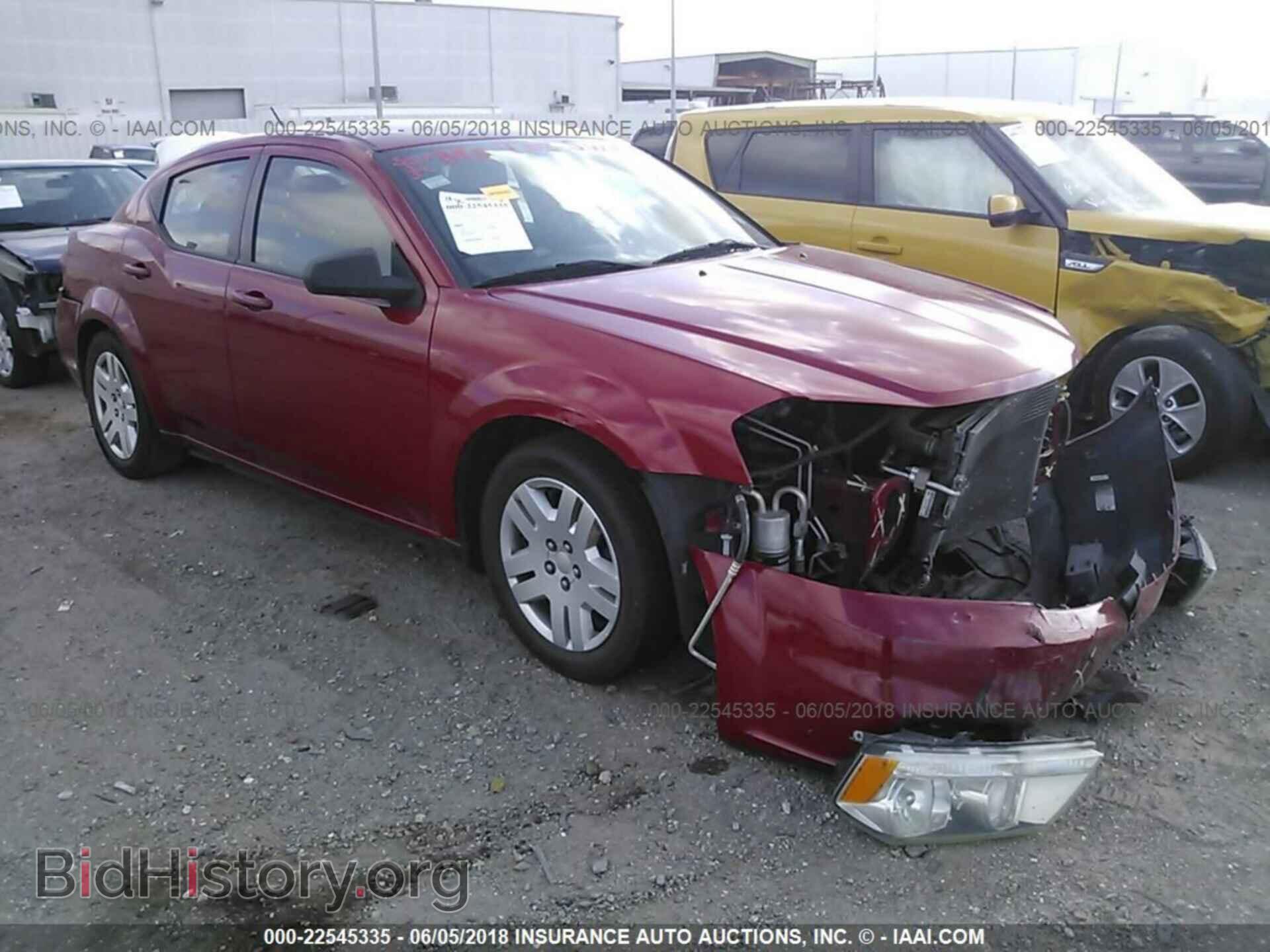 Photo 1C3CDZAB1CN266032 - Dodge Avenger 2012