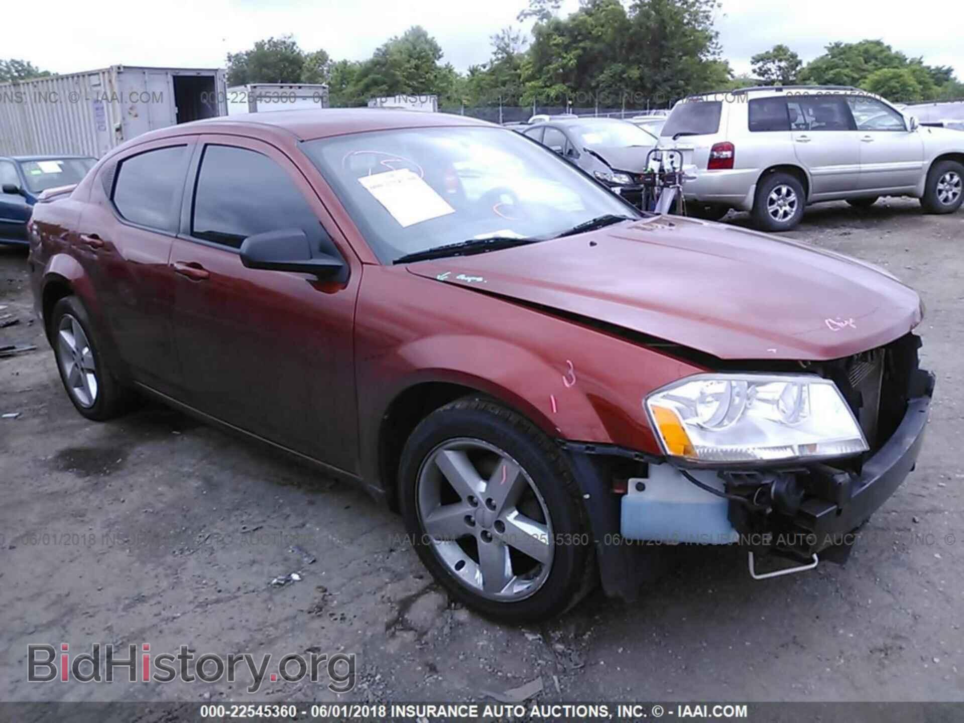 Photo 1C3CDZAB0CN185605 - Dodge Avenger 2012
