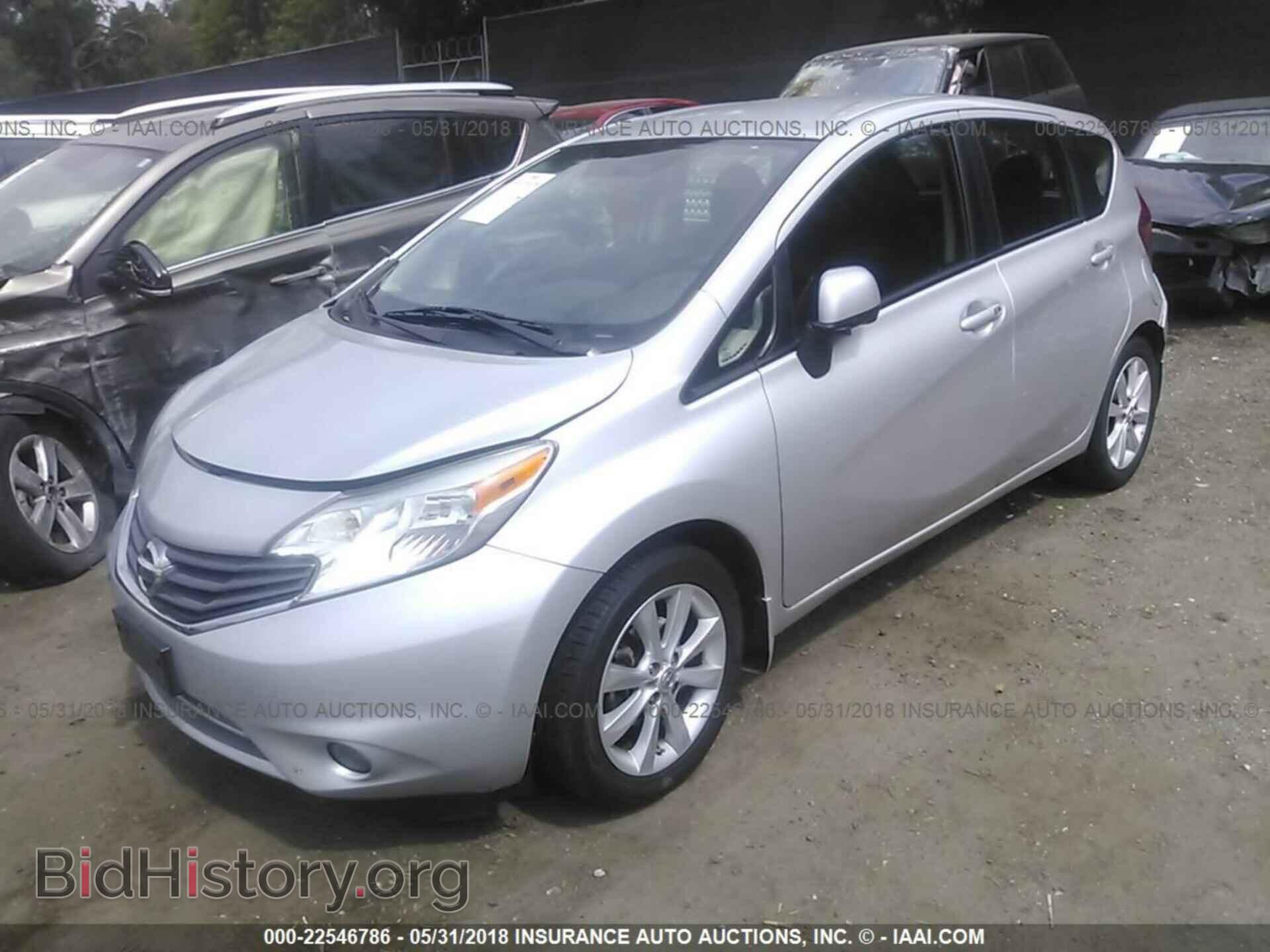 2014 Nissan Versa note - VIN: 3N1CE2CP2EL417376 - Фото 2