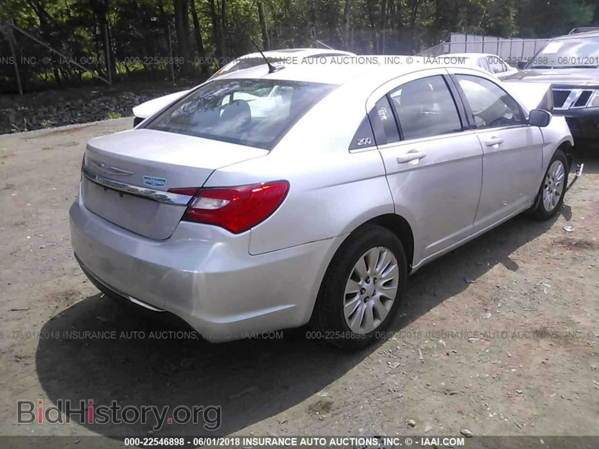 2012 Chrysler 200 - VIN: 1C3CCBAB3CN155864 - Фото 4