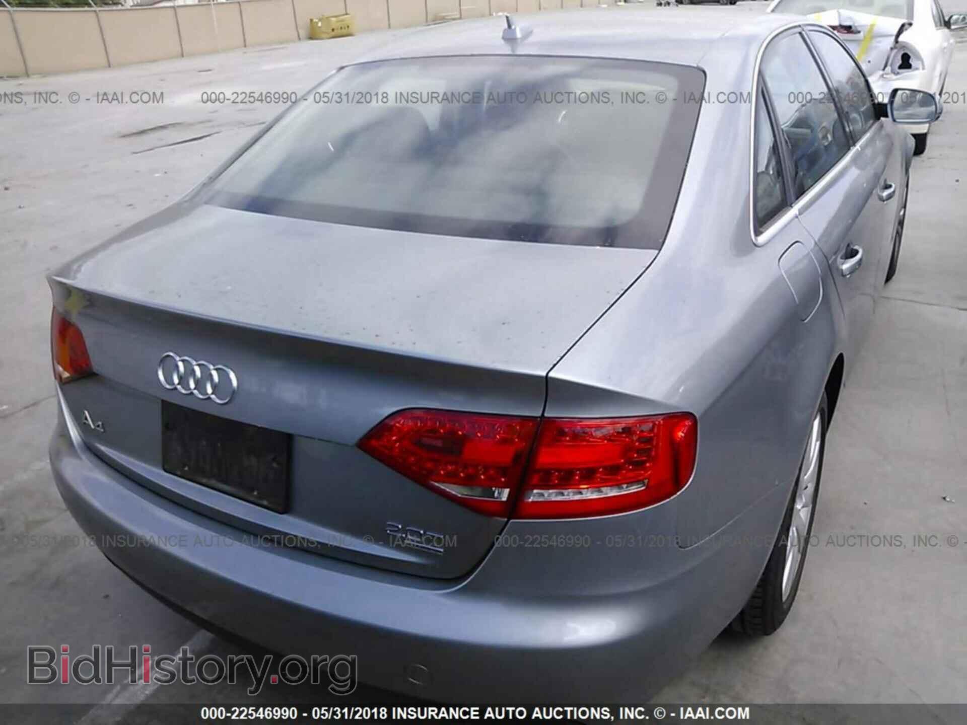 2011 Audi A4 - VIN: WAUFFAFL3BN052726 - Фото 4