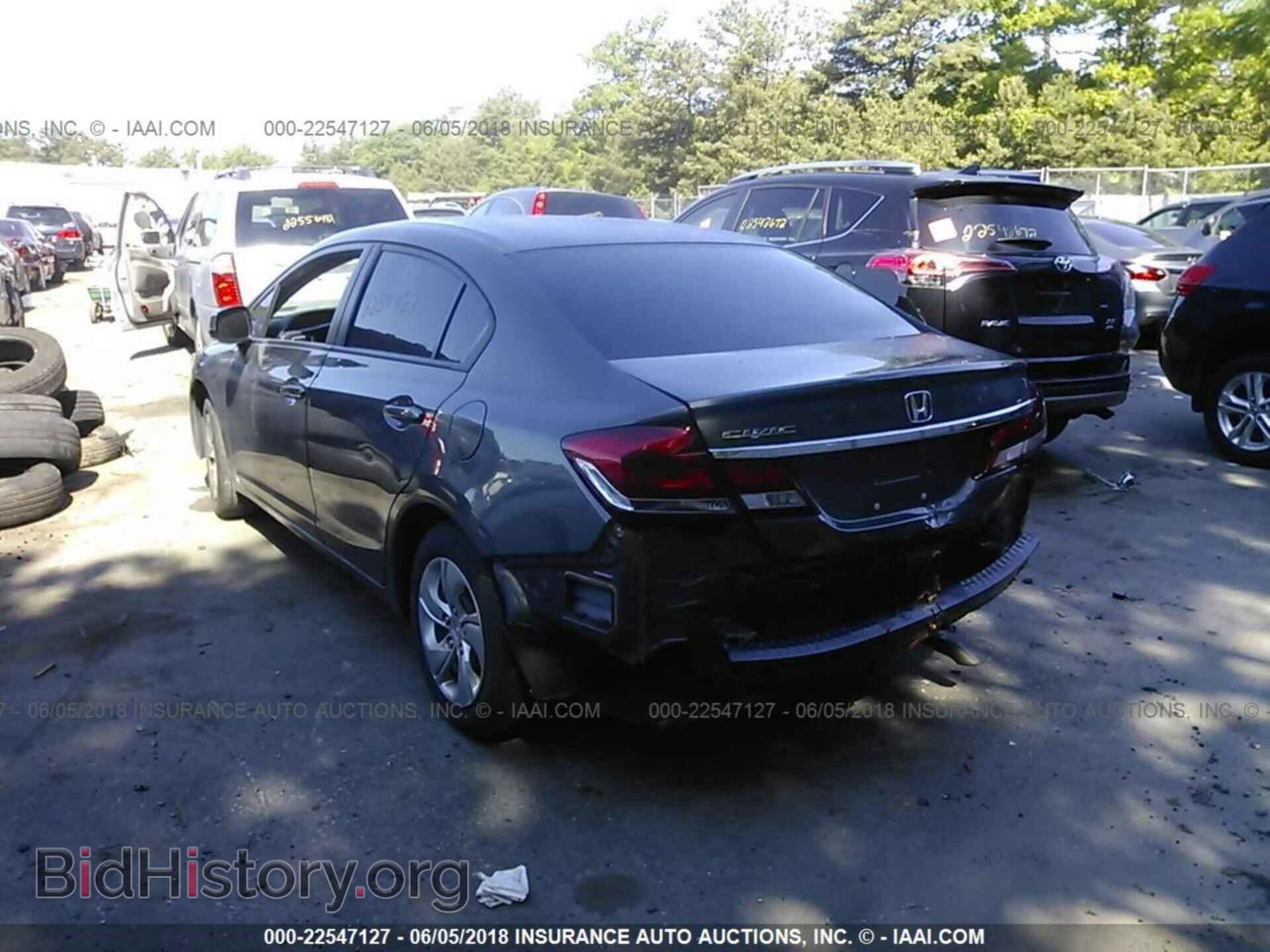 2013 Honda Civic - VIN: 2HGFB2F55DH517171 - Фото 3