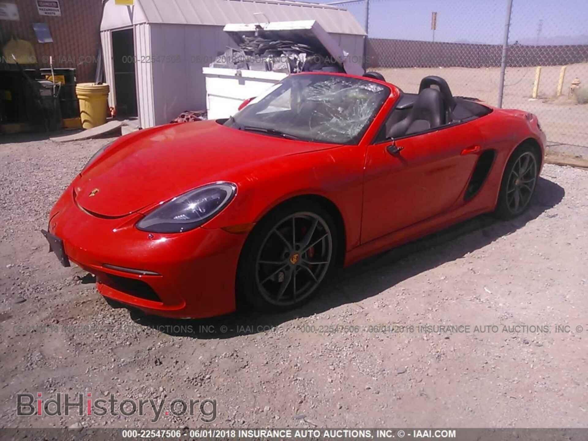 2017 Porsche Boxster - VIN: WP0CB2A89HS240378 - Фото 2