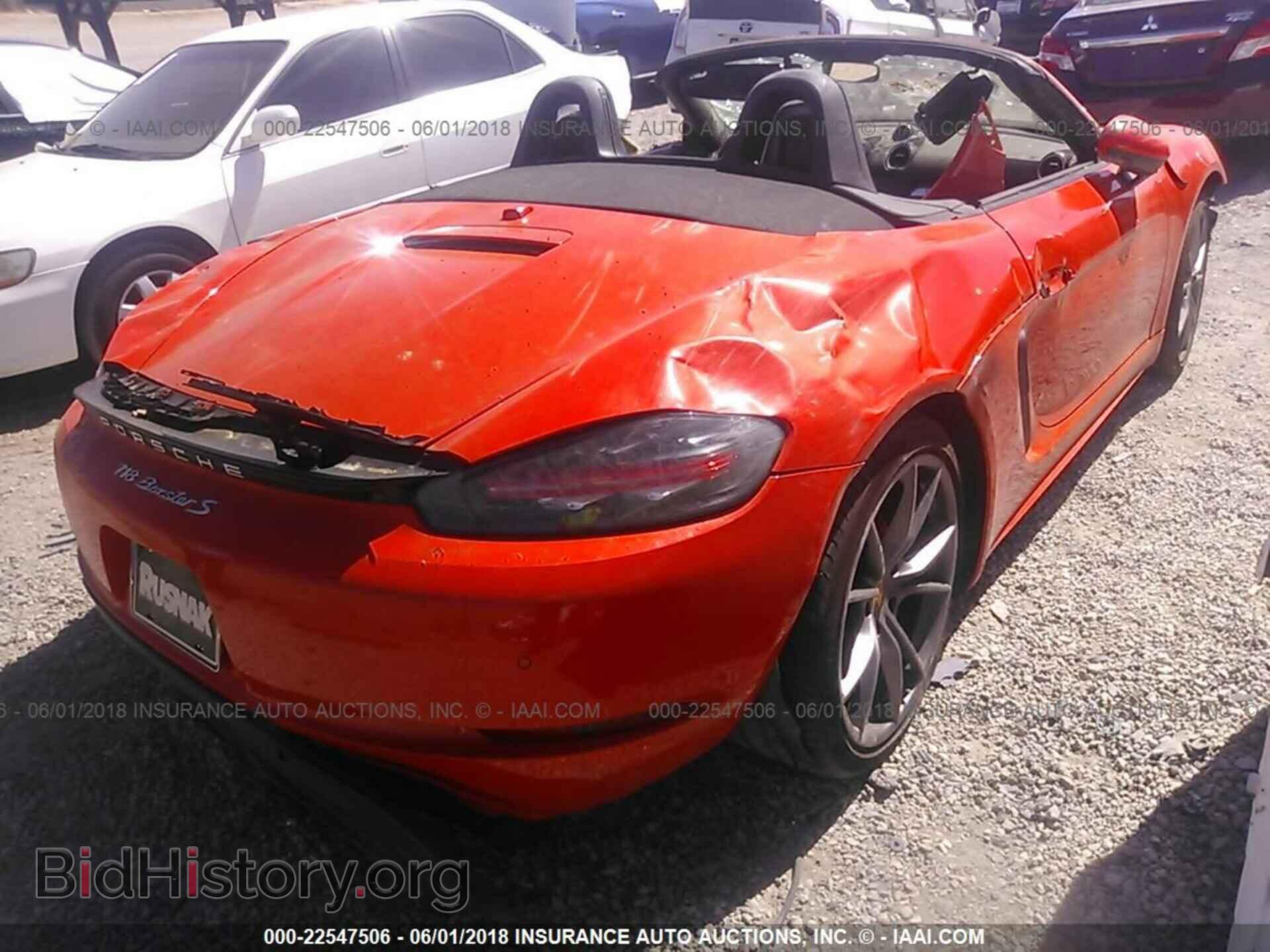 2017 Porsche Boxster - VIN: WP0CB2A89HS240378 - Фото 4