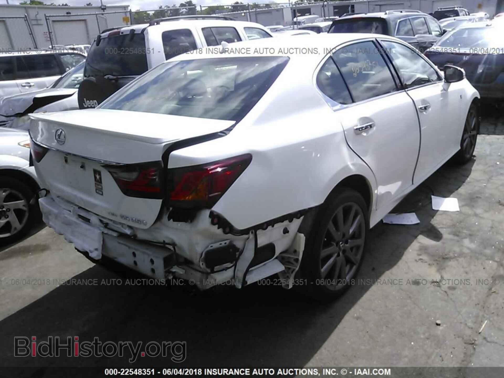 2013 Lexus Gs - VIN: JTHCE1BL6D5016884 - Фото 4