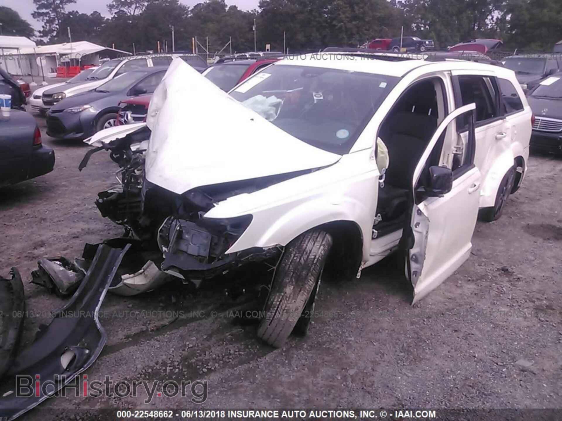 2014 Dodge Journey - VIN: 3C4PDCBB6ET121127 - Фото 2