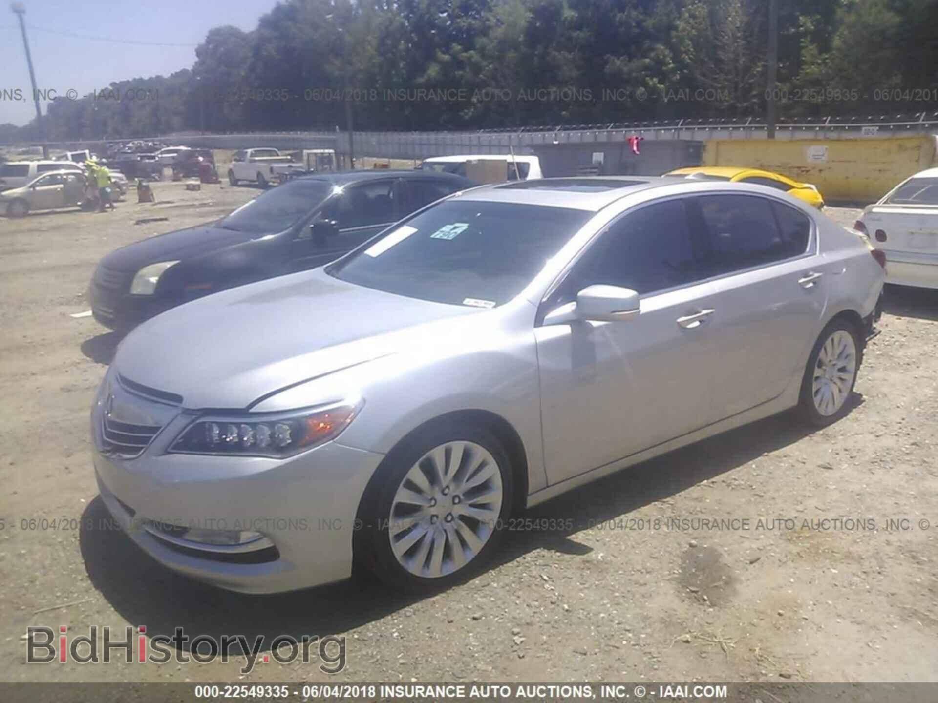 2014 Acura Rlx - VIN: JH4KC1F53EC007733 - Фото 2
