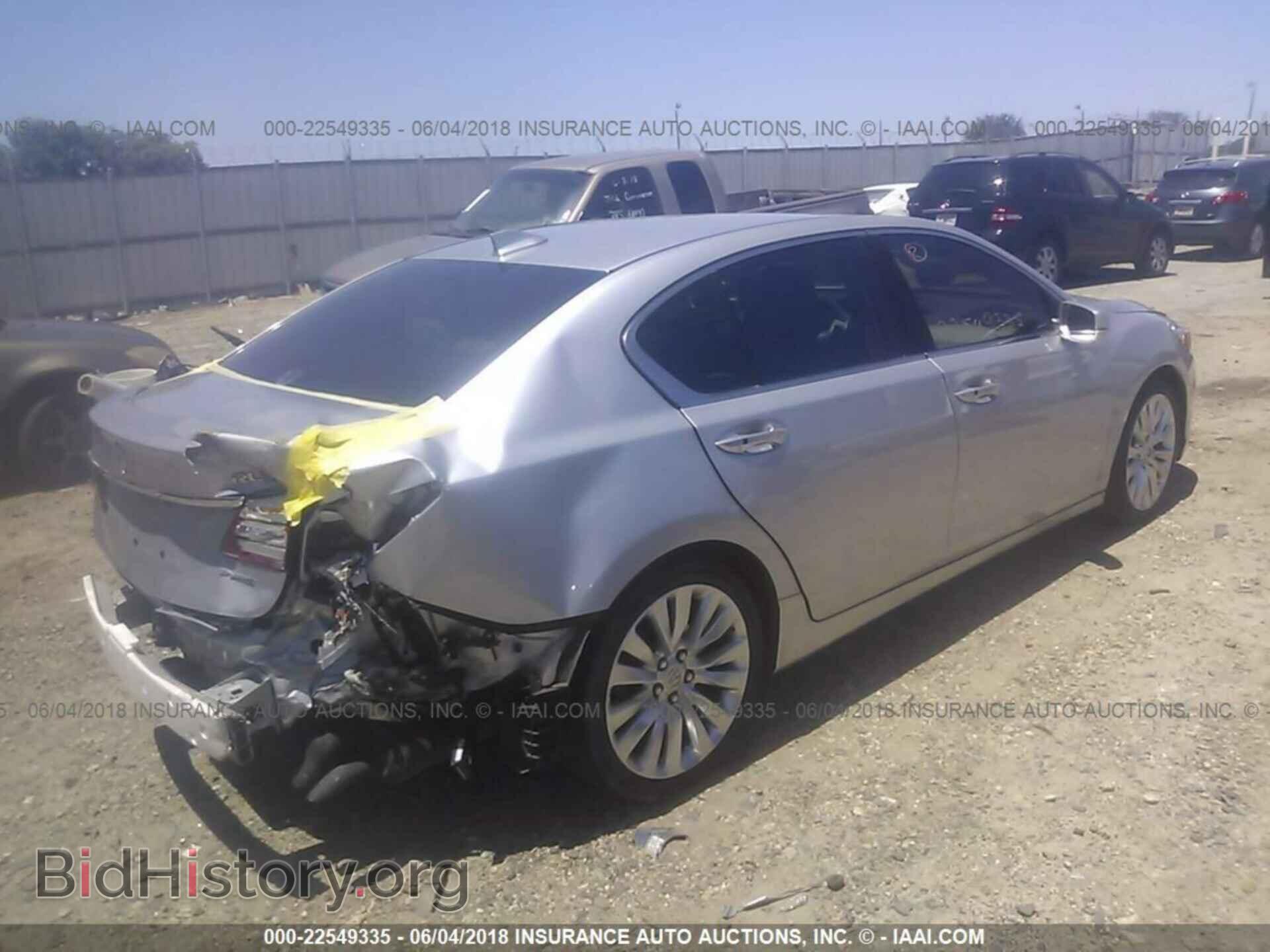 2014 Acura Rlx - VIN: JH4KC1F53EC007733 - Фото 4