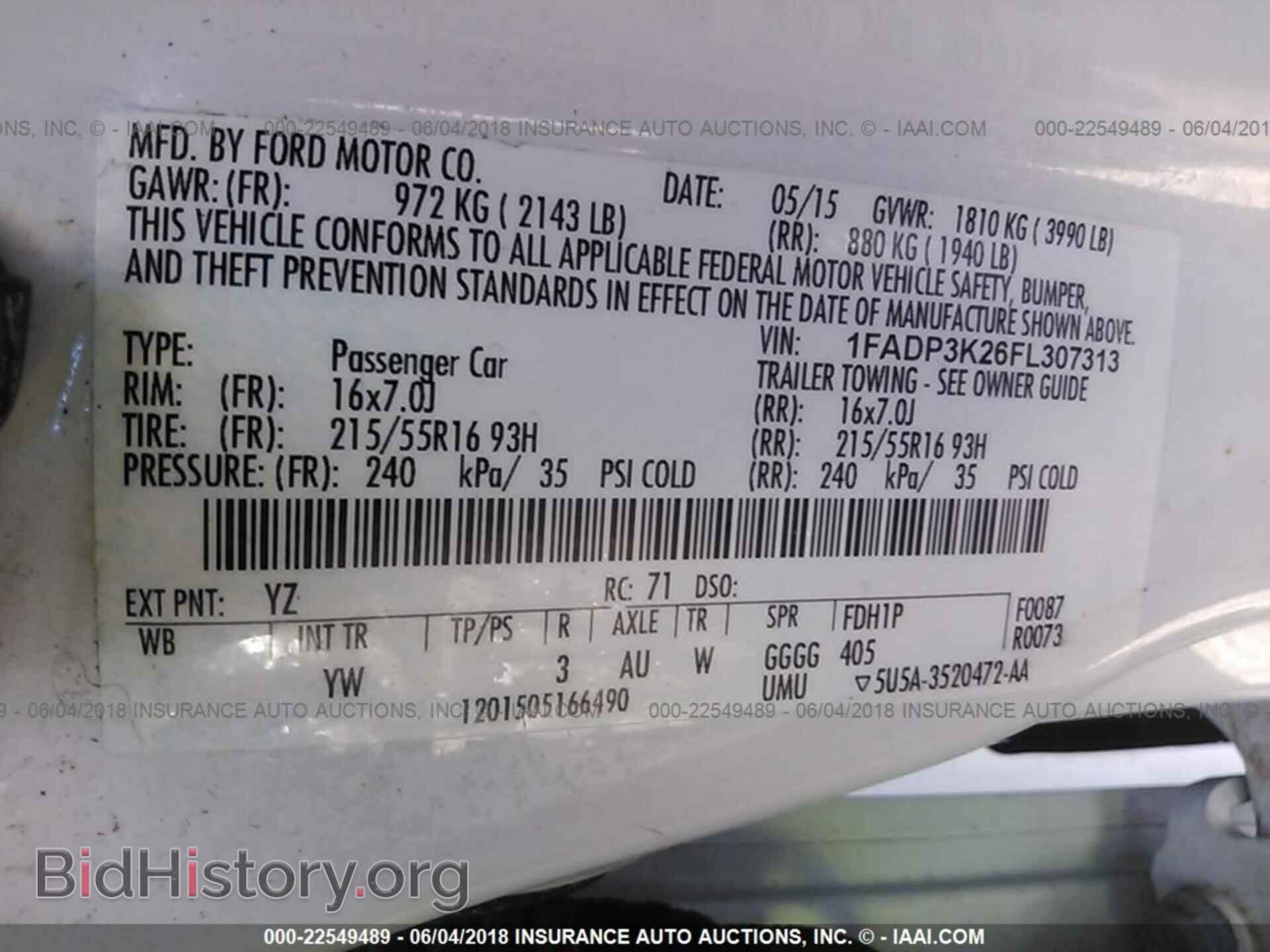 2015 Ford Focus - VIN: 1FADP3K26FL307313 - Photo 9