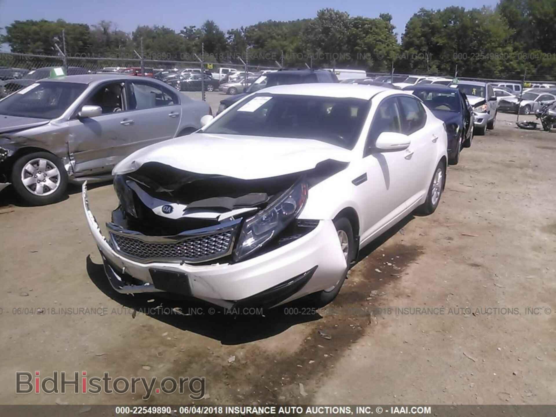 2013 Kia Optima - VIN: KNAGM4A74D5441299 - Фото 2