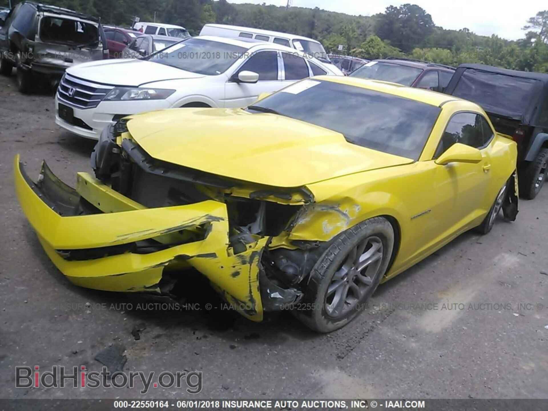 2014 Chevrolet Camaro - VIN: 2G1FA1E34E9221462 - Фото 2