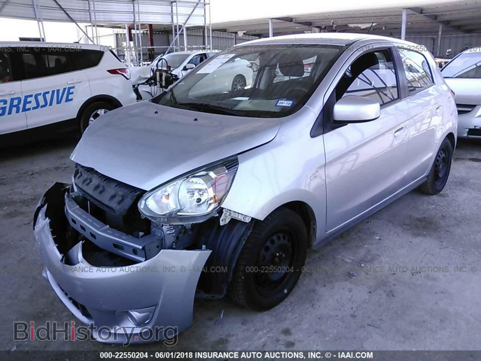 2015 Mitsubishi Mirage - VIN: ML32A3HJ5FH048918 - Фото 2
