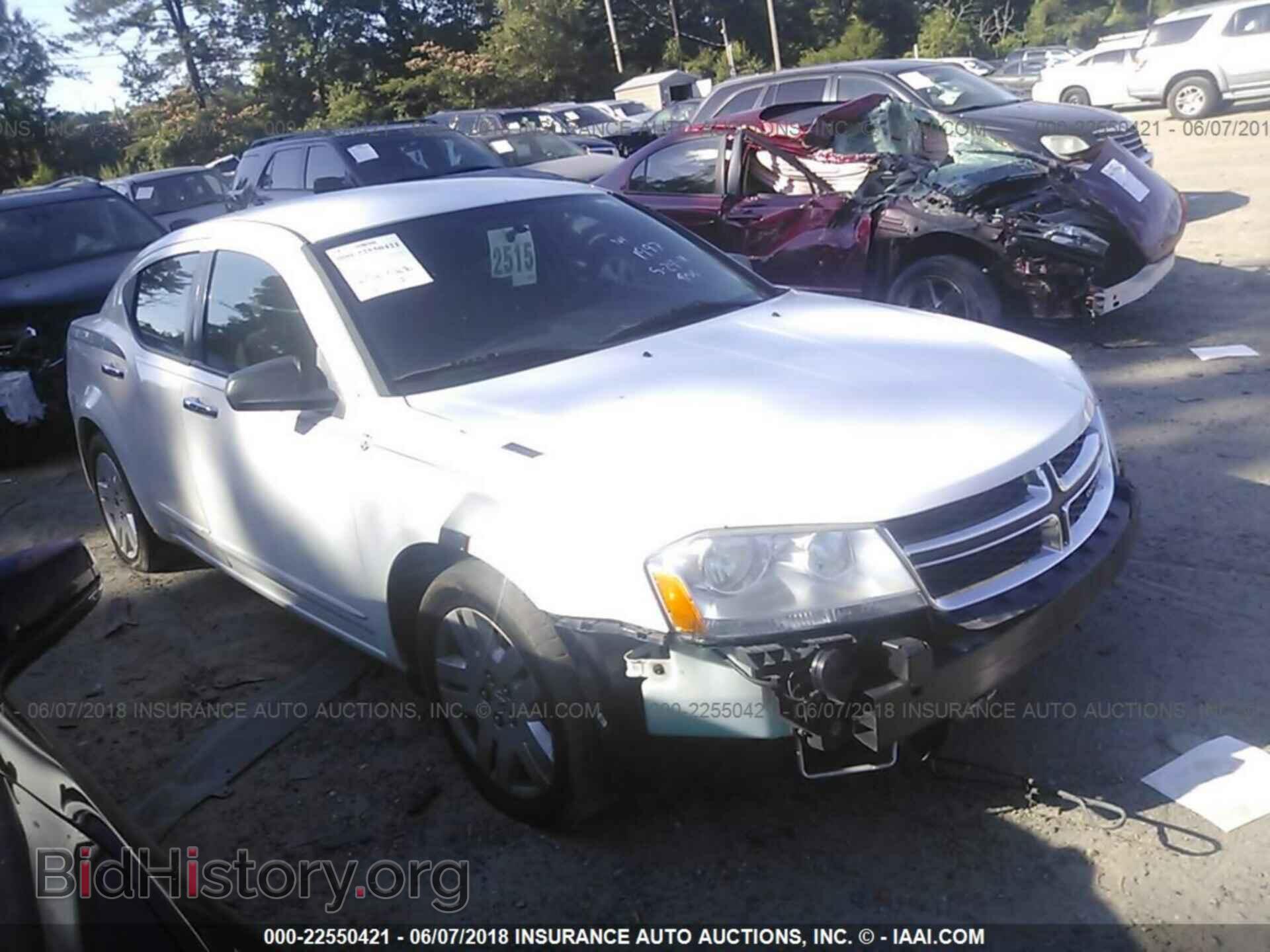 Photo 1C3CDZAB2CN323371 - Dodge Avenger 2012