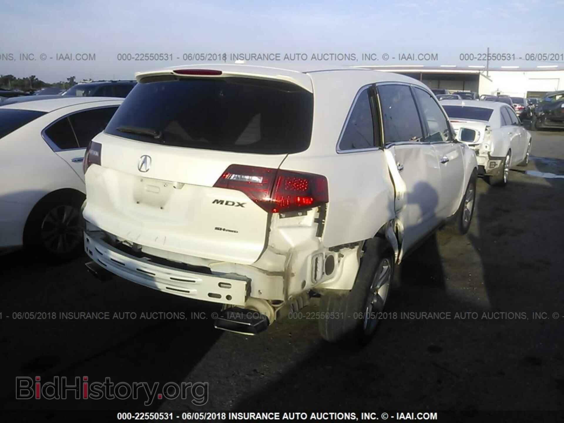 2013 ACURA MDX - VIN: 2HNYD2H26DH522541 - Фото 4