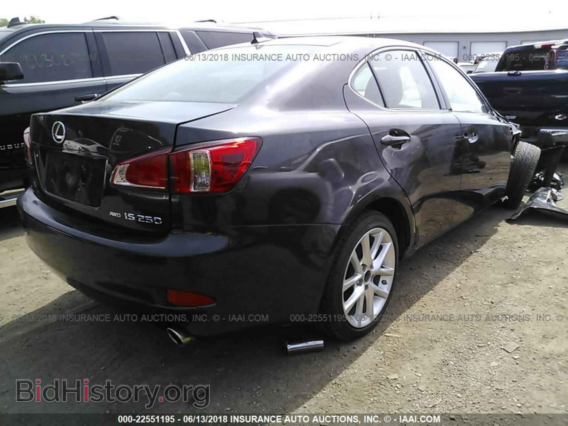 2012 LEXUS IS - VIN: JTHCF5C23C2035676 - Фото 4
