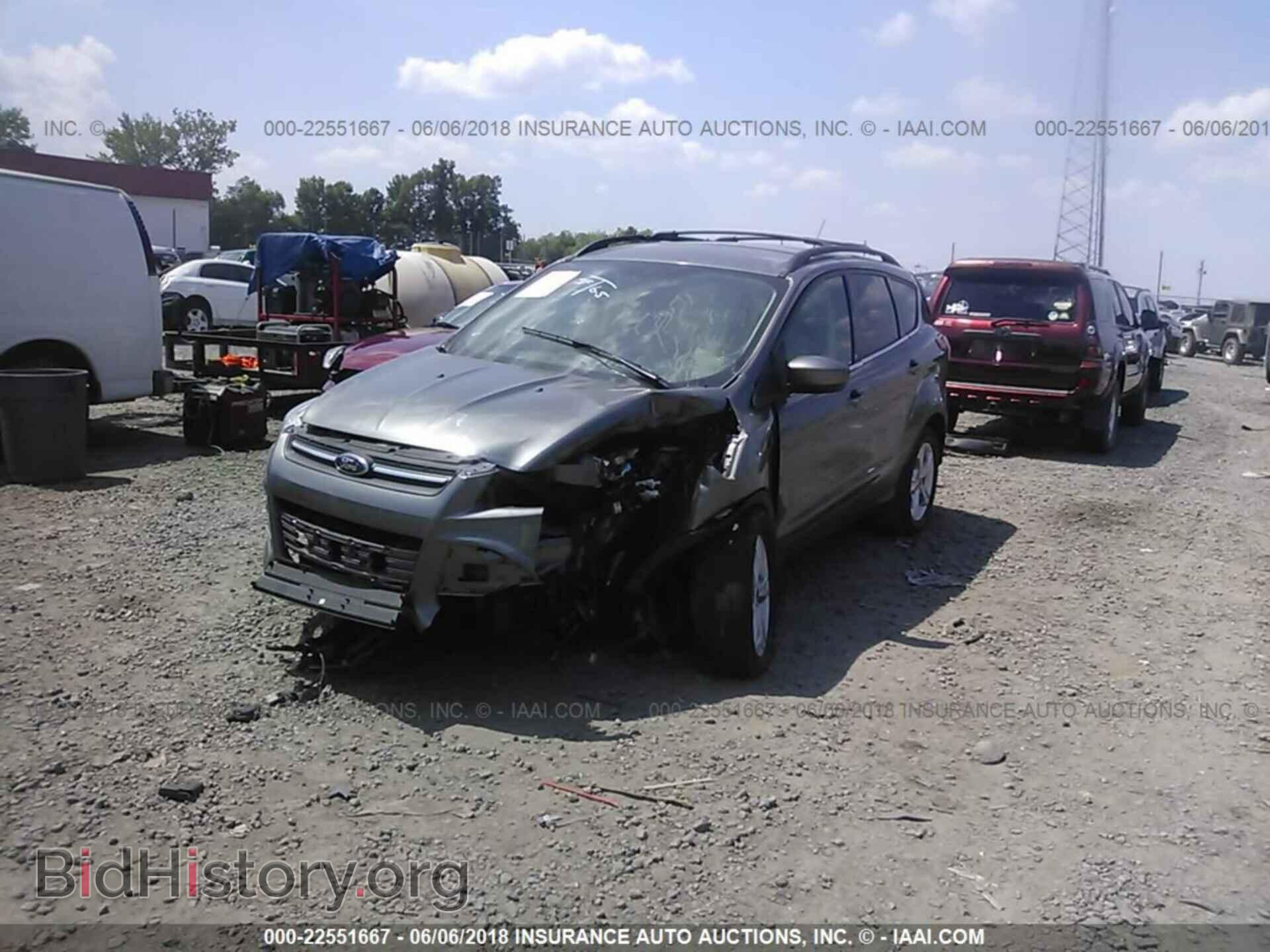2014 Ford Escape - VIN: 1FMCU0GX3EUD56149 - Фото 2