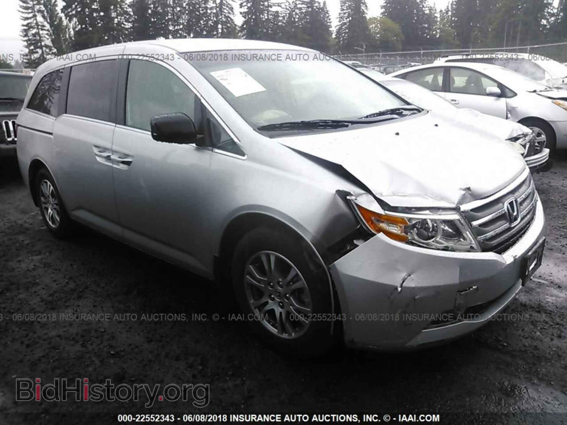 Фотография 5FNRL5H48CB021252 - Honda Odyssey 2012