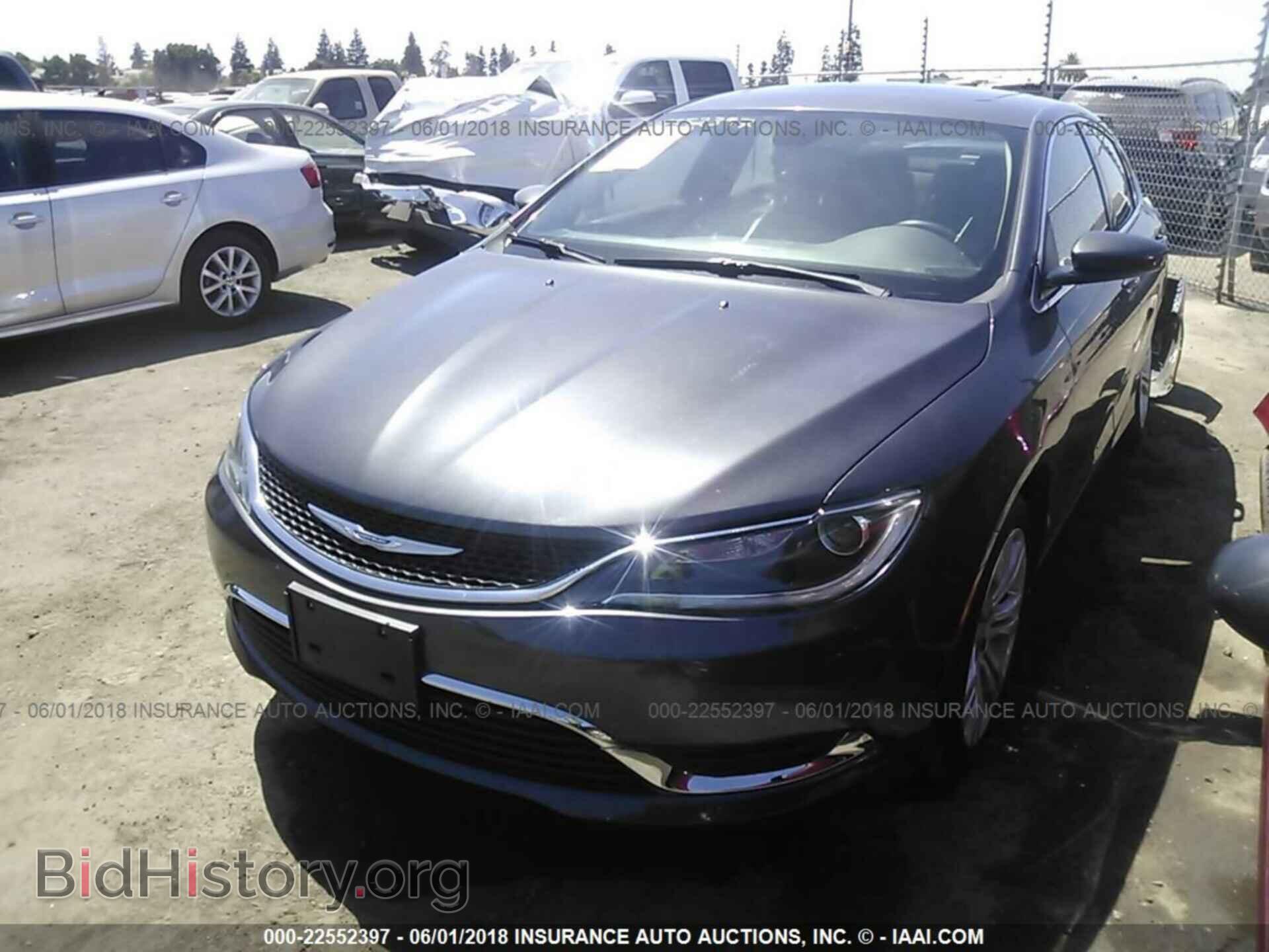 2015 Chrysler 200 - VIN: 1C3CCCAB7FN652202 - Фото 2