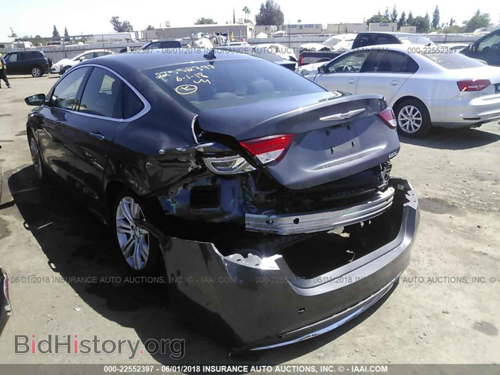 2015 Chrysler 200 - VIN: 1C3CCCAB7FN652202 - Фото 3
