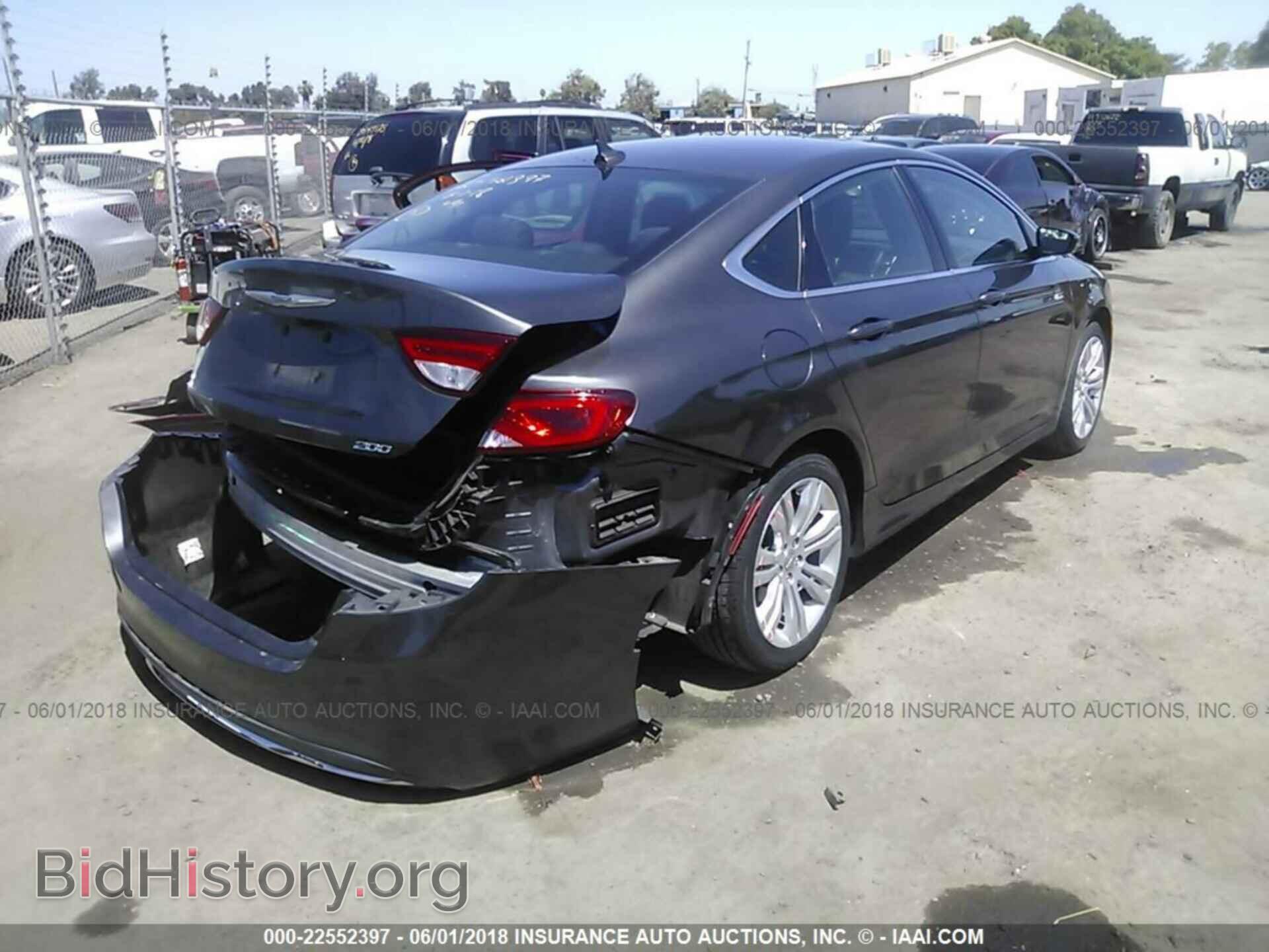 2015 Chrysler 200 - VIN: 1C3CCCAB7FN652202 - Фото 4