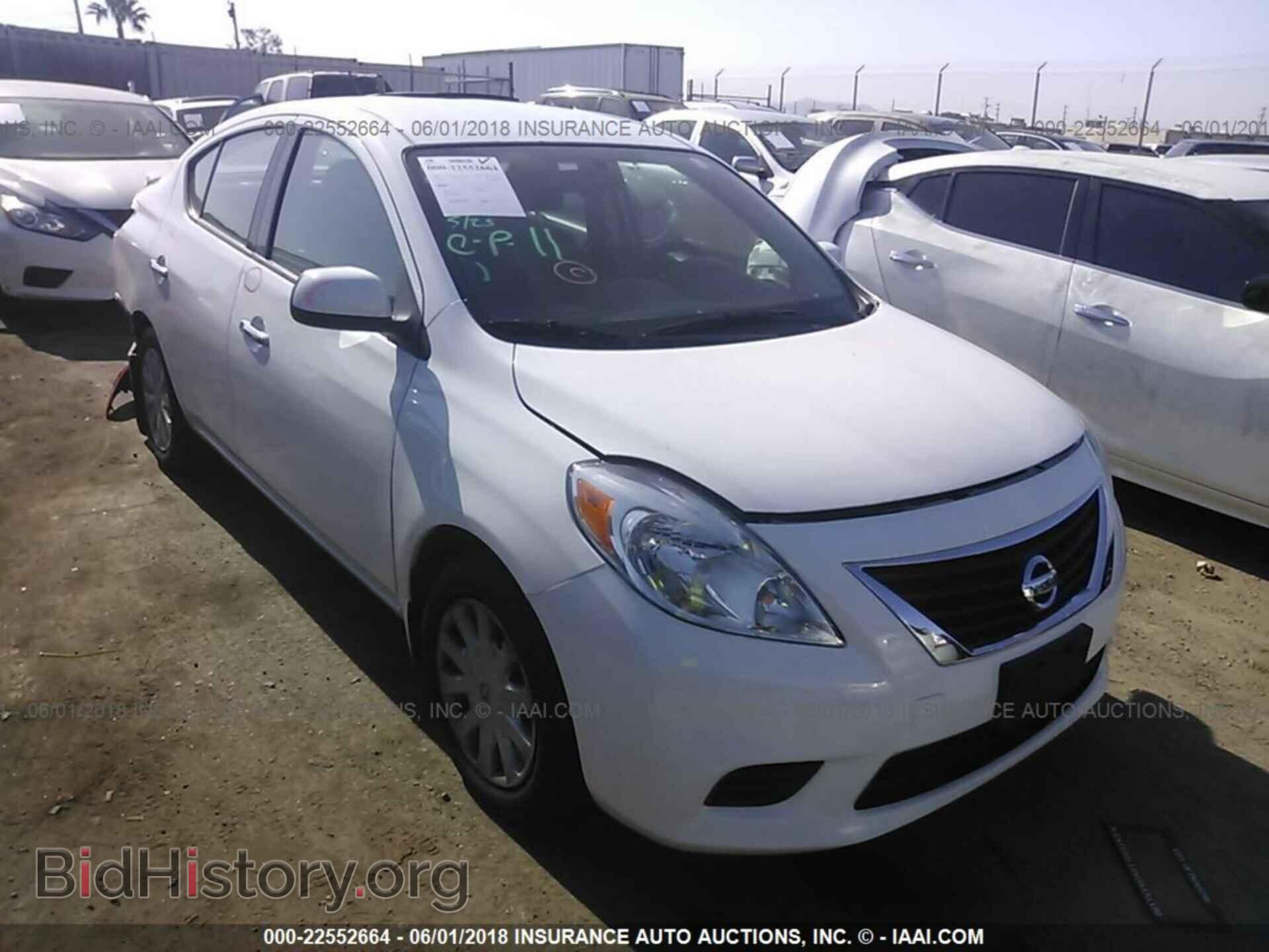 Фотография 3N1CN7APXEL877031 - Nissan Versa 2014